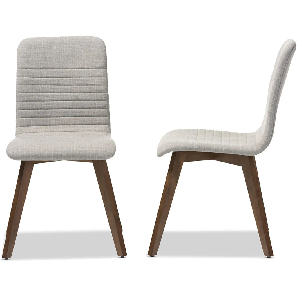 Scion Chair Light Gray (Set of 2) - Image 2