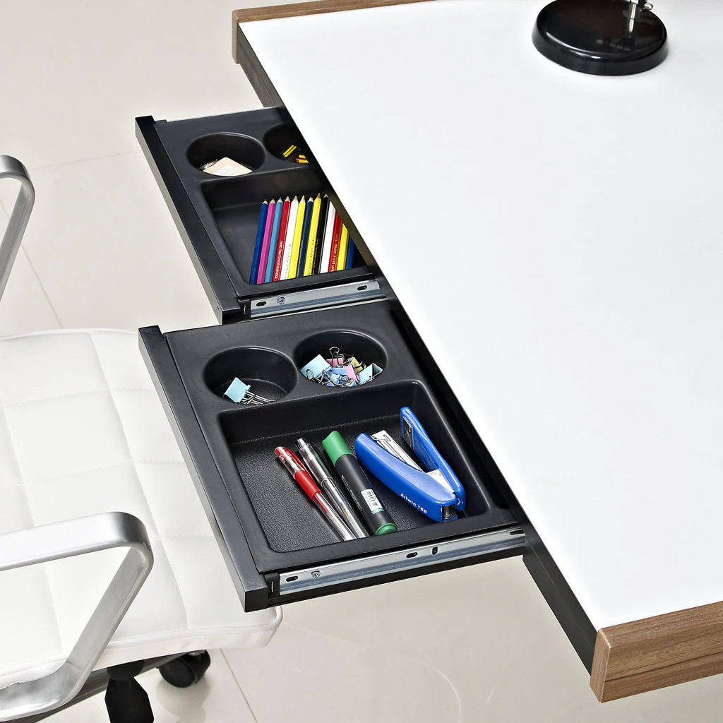 Sculpted Desk Natural - Image 4