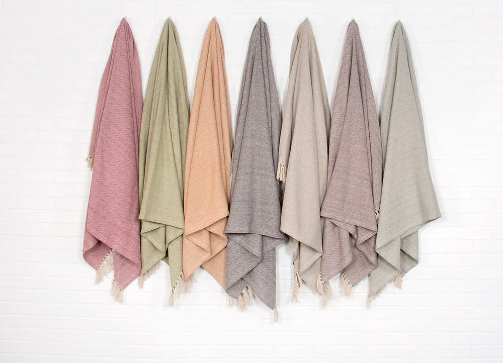 Seabreeze Plum Wine/Birch Throw - Image 3