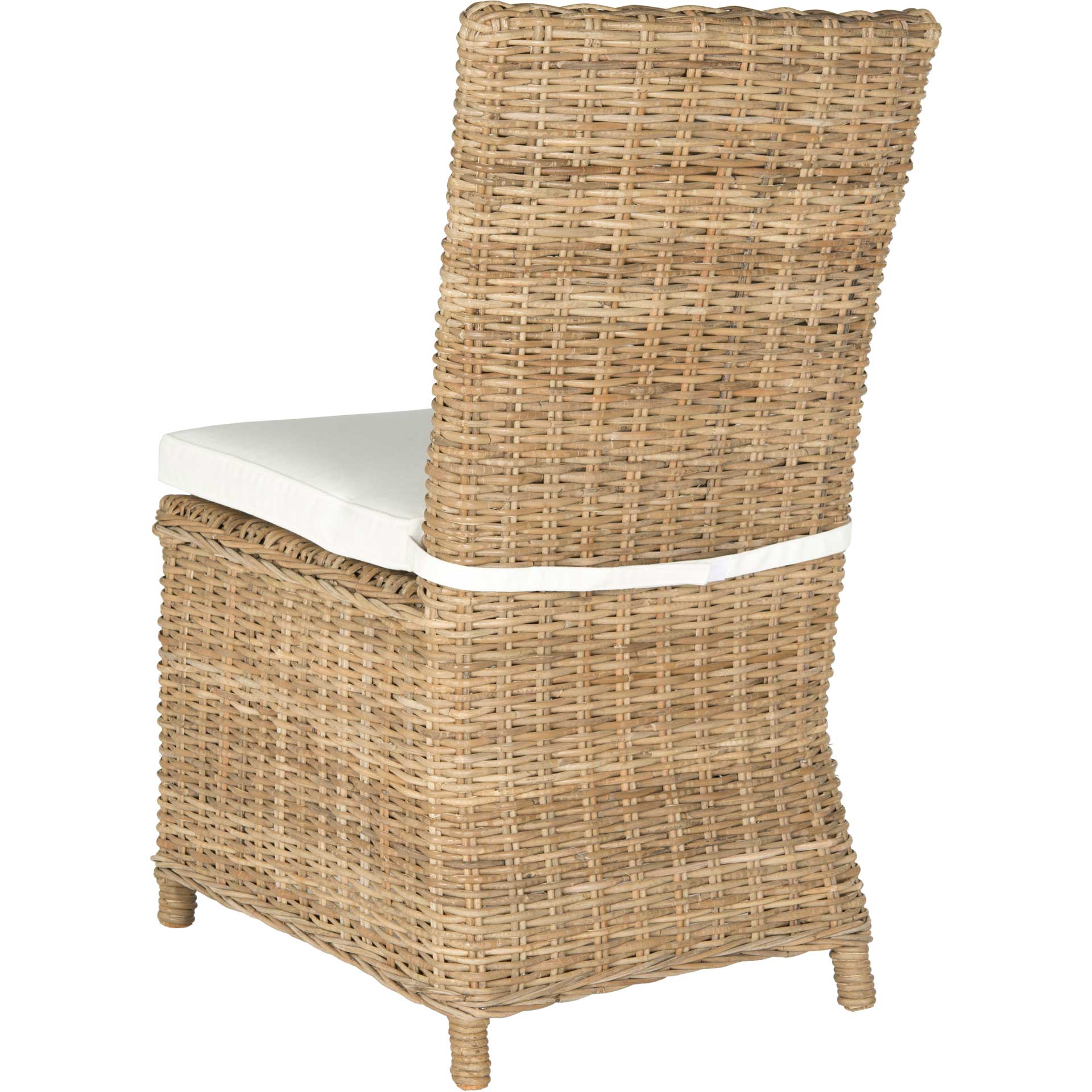 Seaport Rattan Side Chair Natural (Set of 2) - Image 4