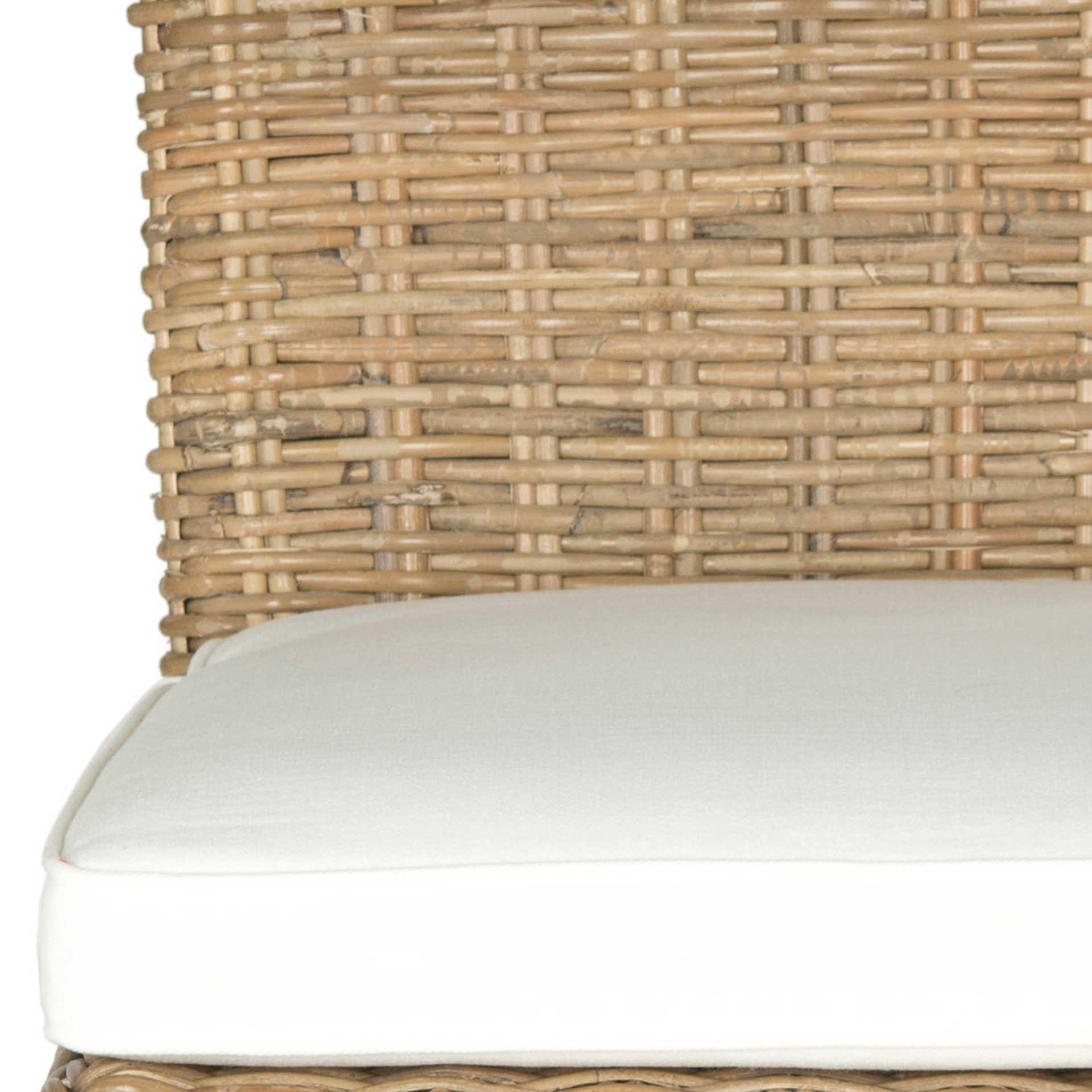 Seaport Rattan Side Chair Natural (Set of 2) - Image 5