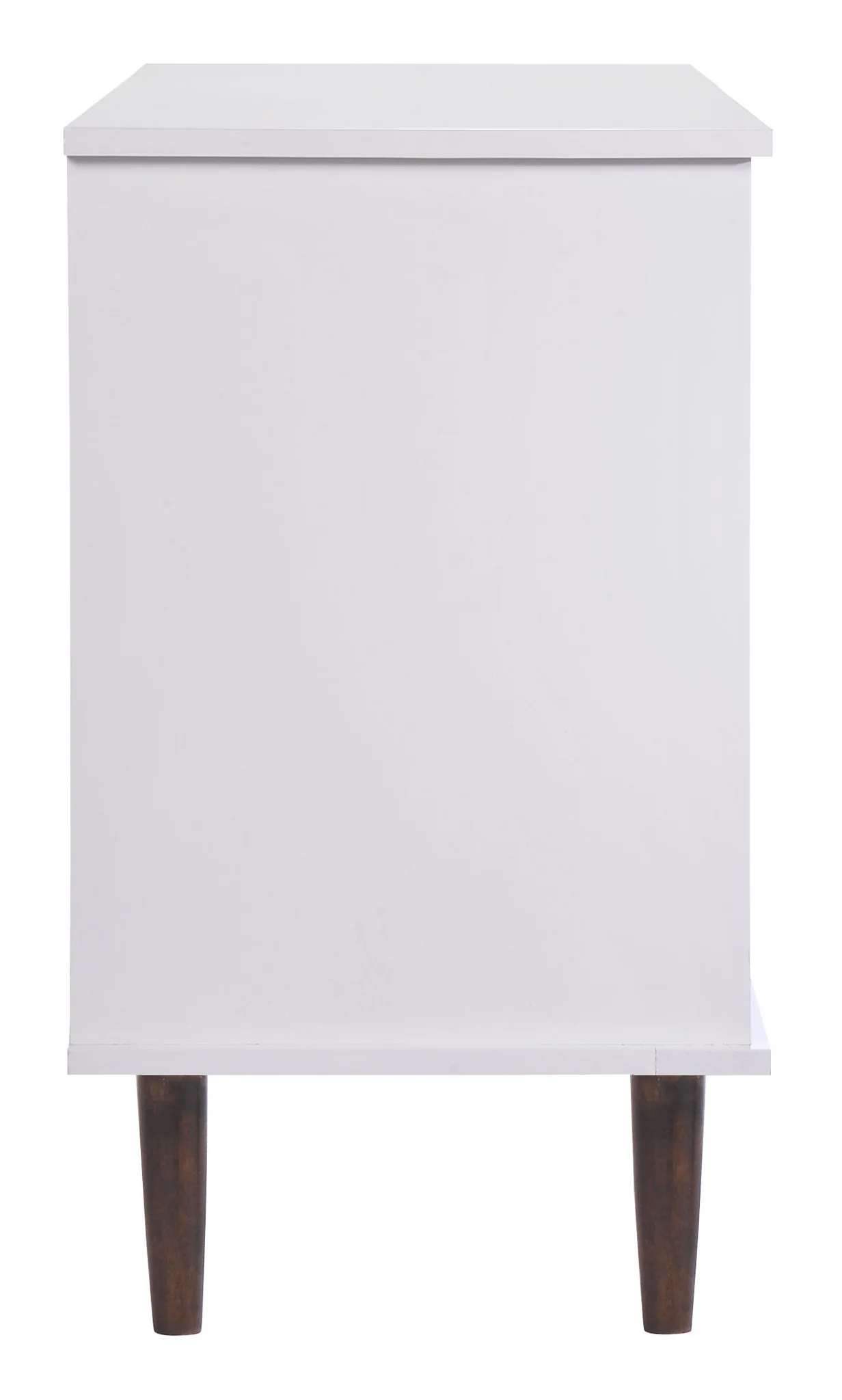 Seaton Double Dresser Walnut & White - Image 5