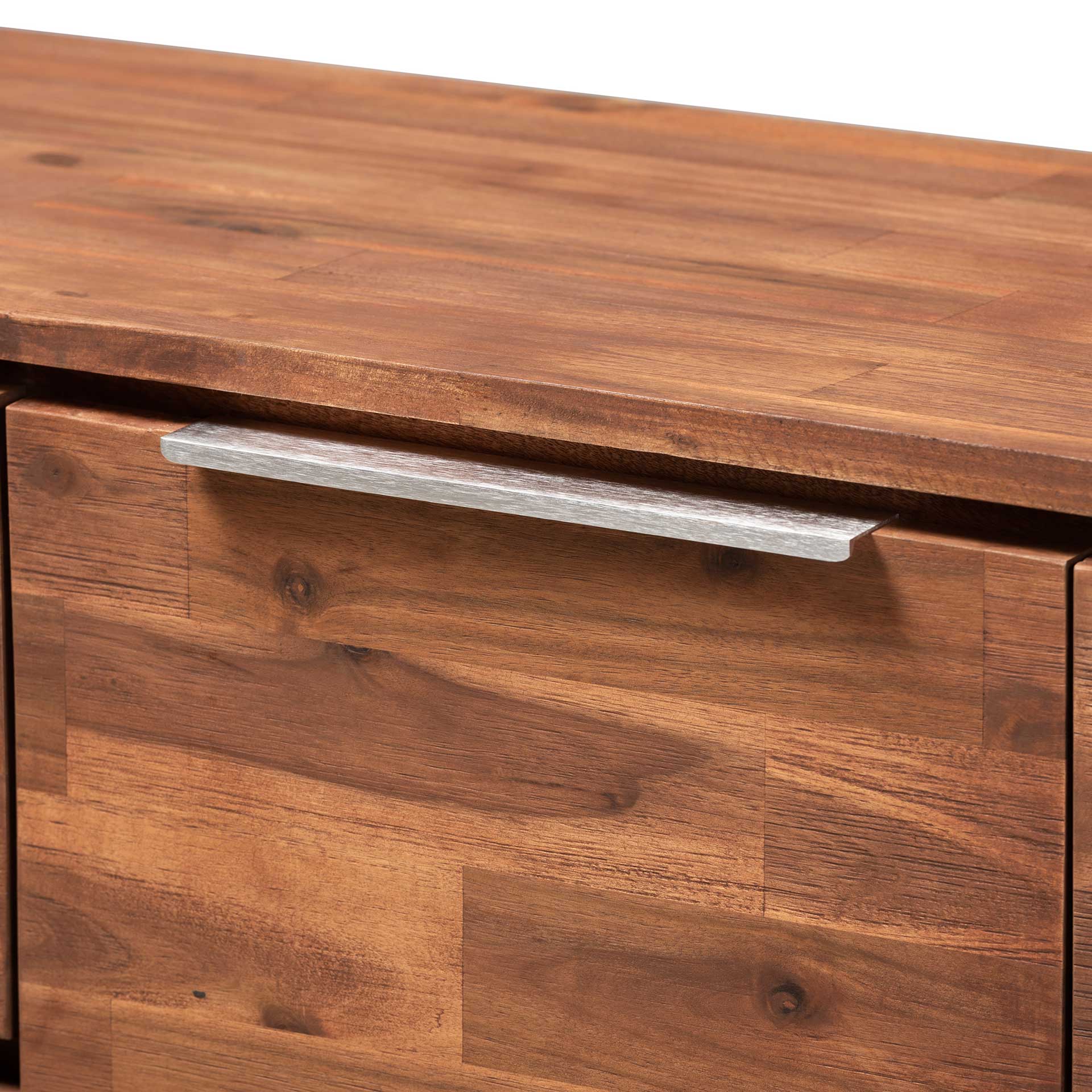 Seattle 3-Drawer Wood Server Golden Oak - Image 5