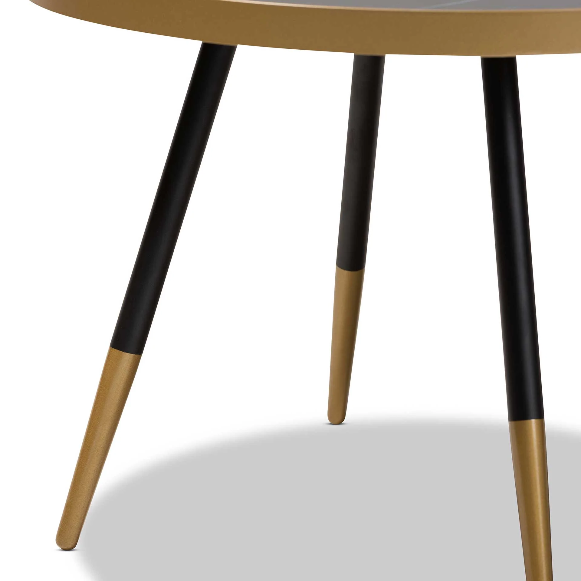 Seattle Marble/Metal Coffee Table Black/Gold - Image 4