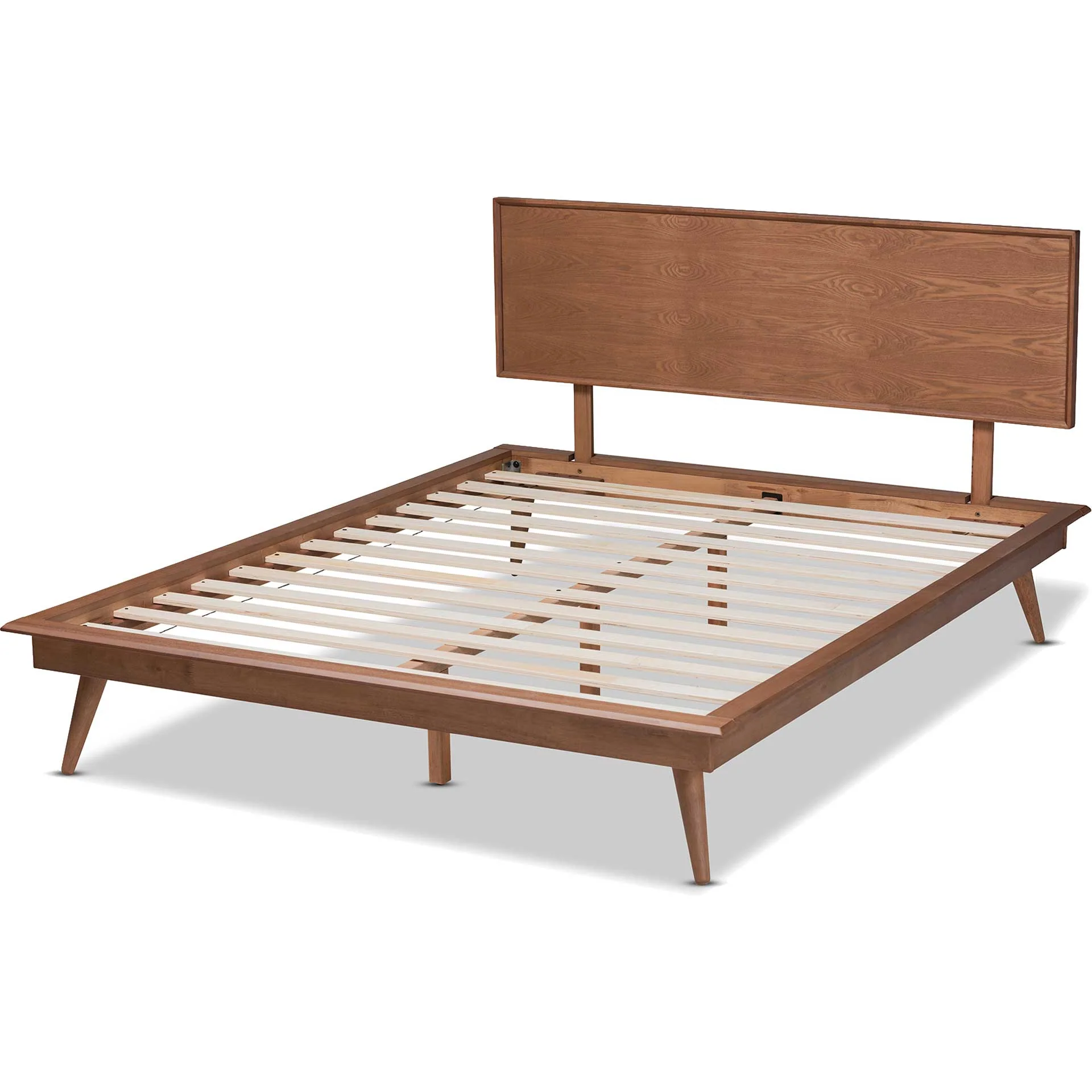 Seattle Wood Bed Ash Walnut - Image 5