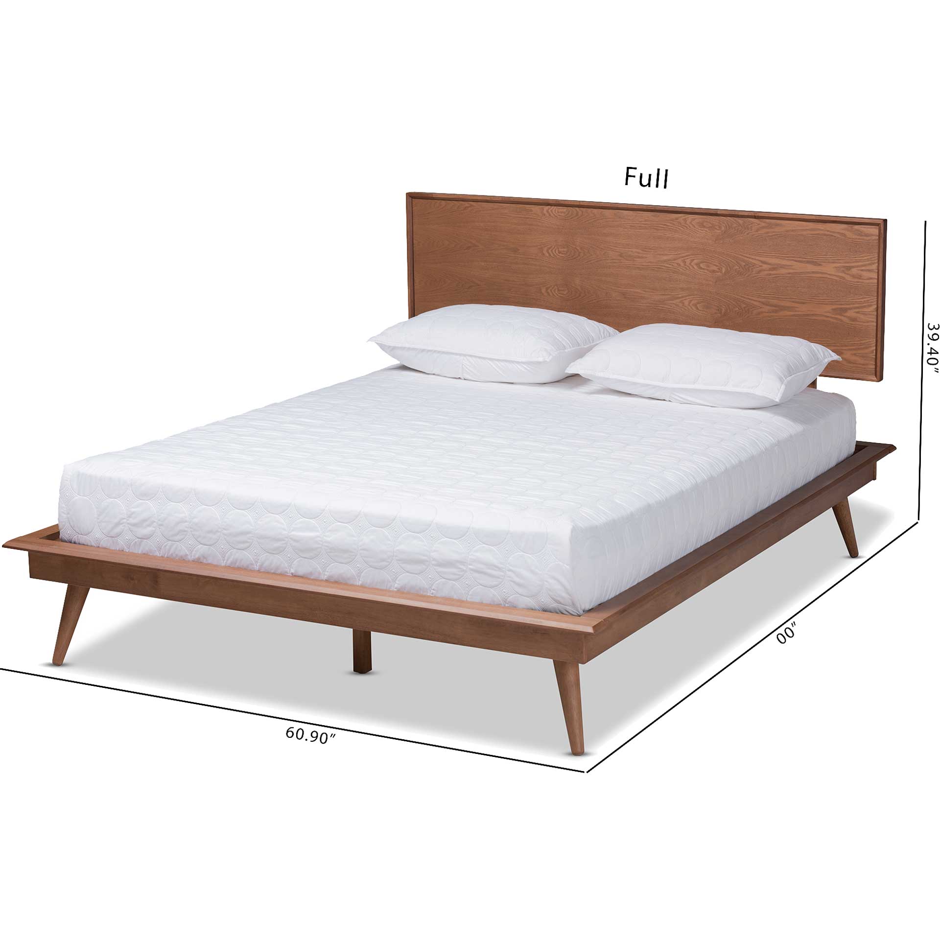 Seattle Wood Bed Ash Walnut - Image 6