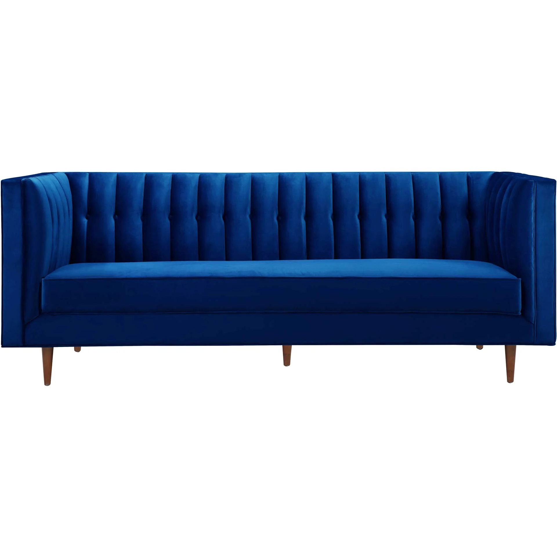 Sebesi Velvet Sofa Navy - Image 2