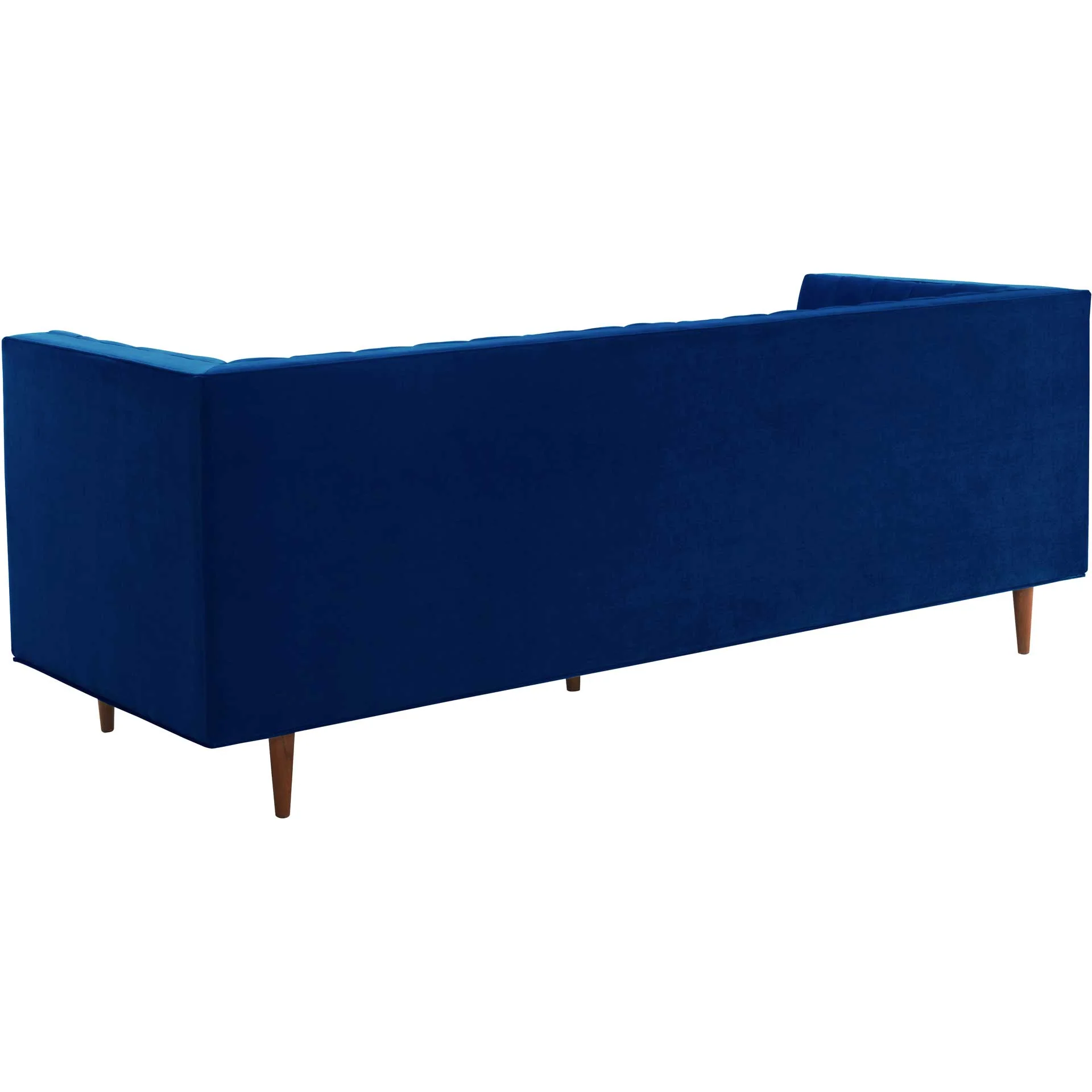 Sebesi Velvet Sofa Navy - Image 4