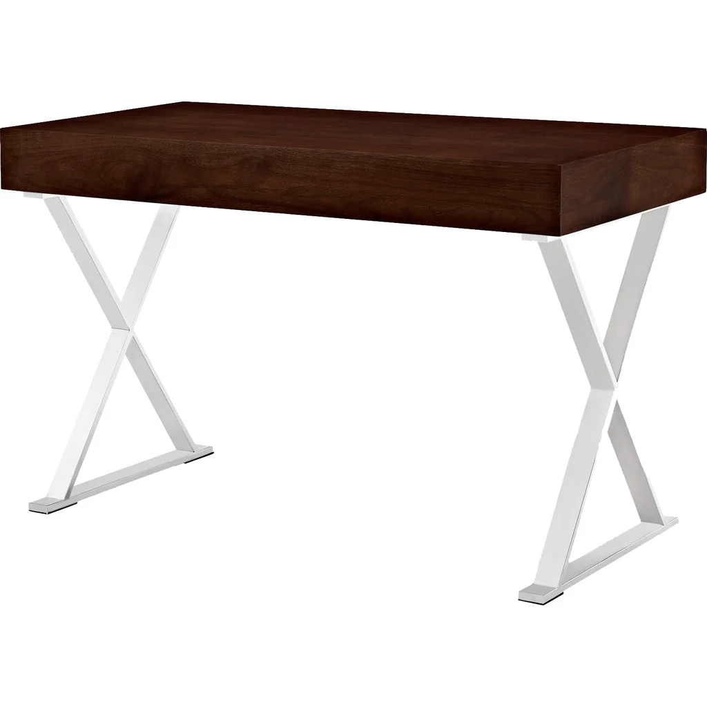 Section Office Desk Walnut - Image 3