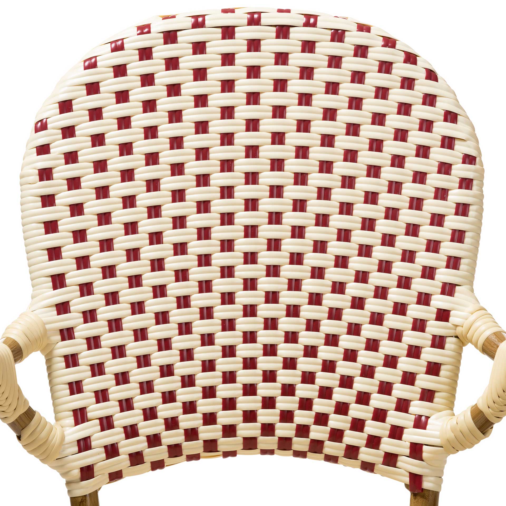 Sedra Dining Chair Beige/Red (Set of 2) - Image 5
