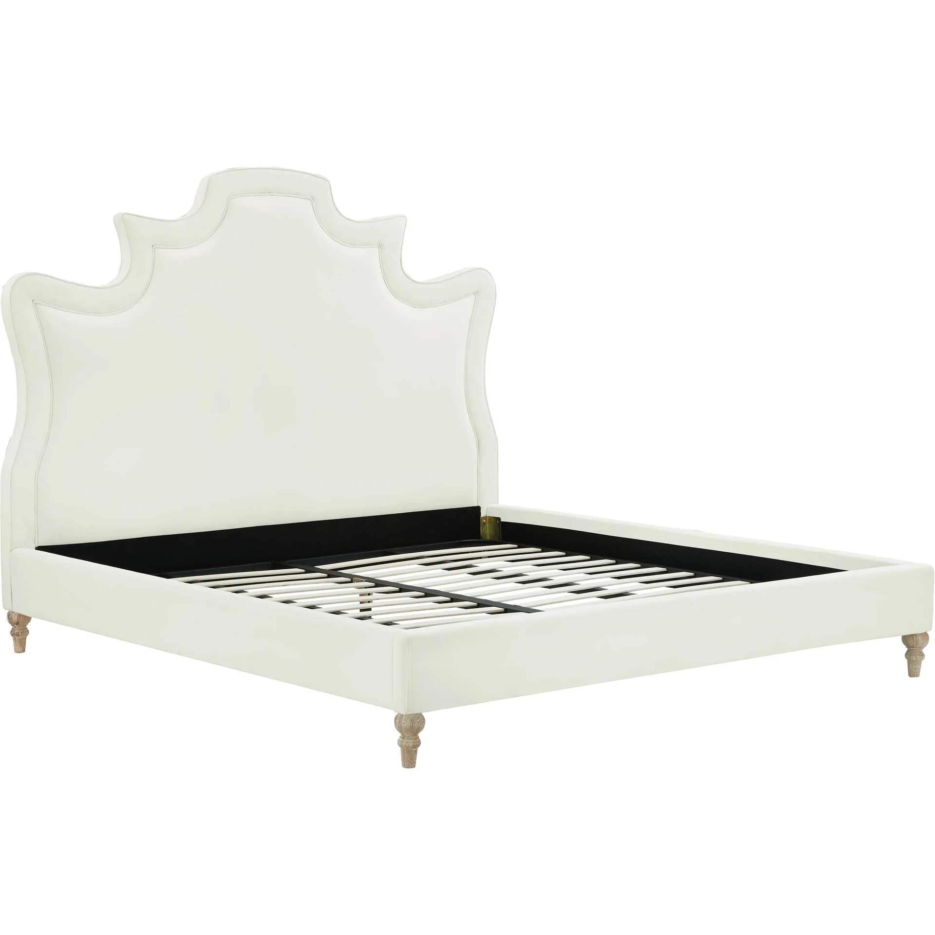 Selena Velvet Bed Cream - Image 3