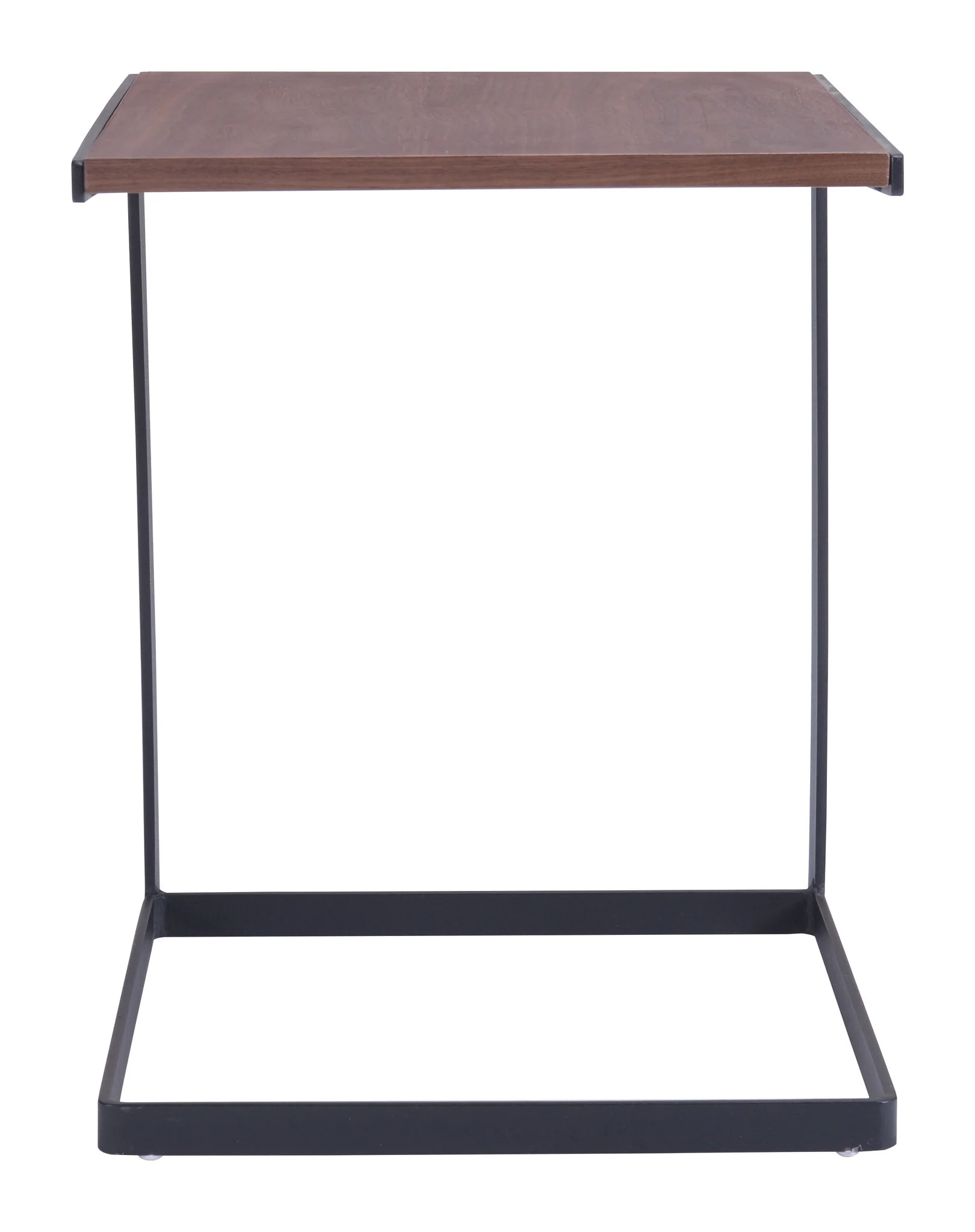Serendipity Side Table Walnut & Black - Image 3