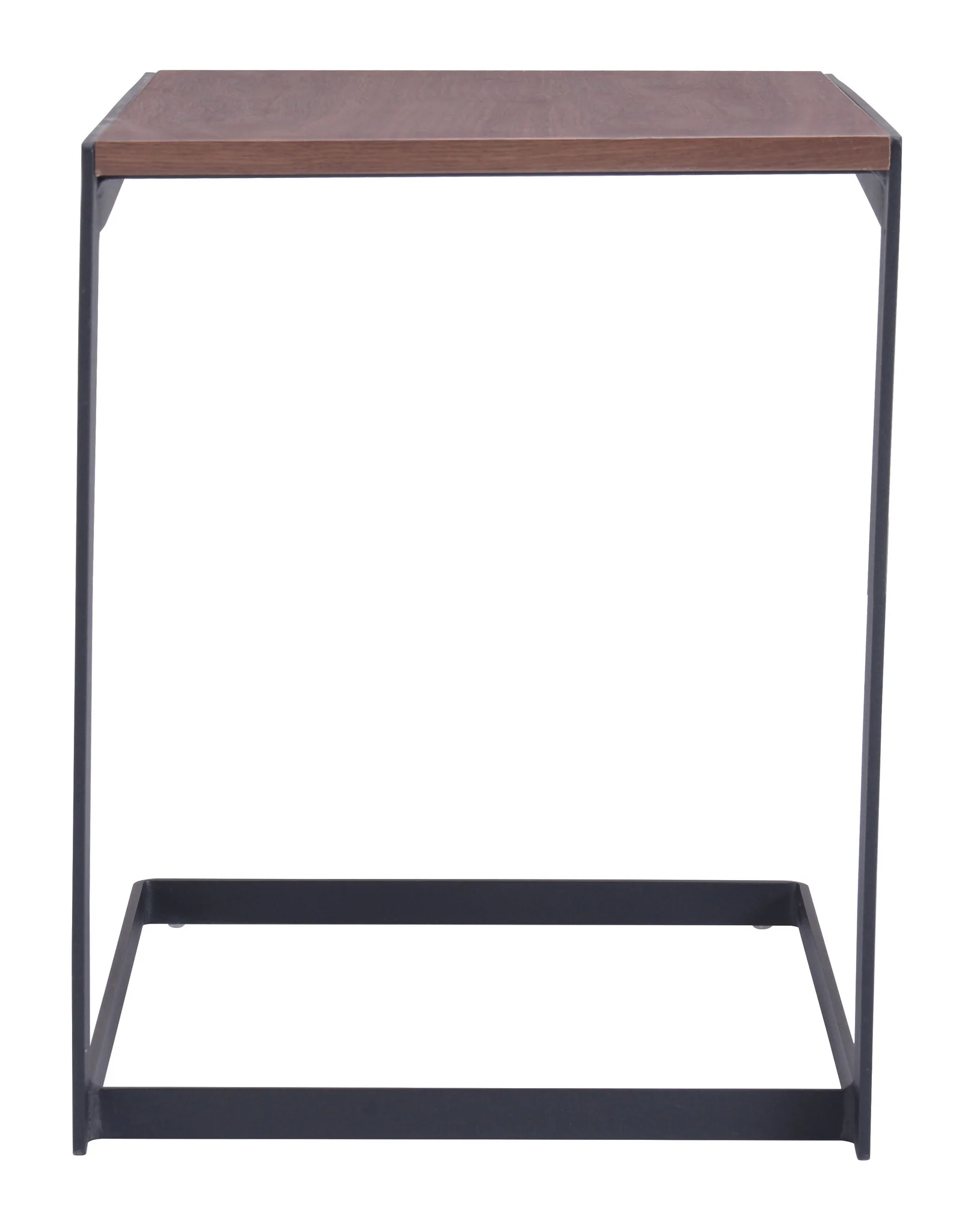 Serendipity Side Table Walnut & Black - Image 4