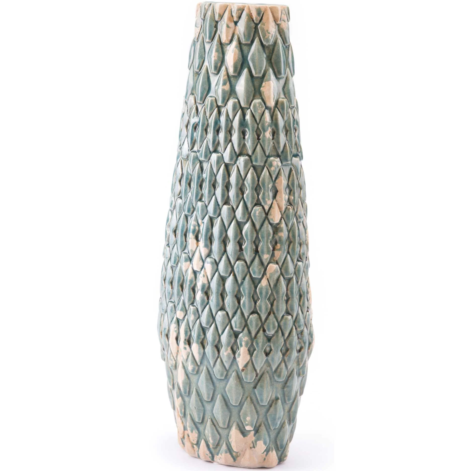 Seta Vase Distressed Blue - Image 2
