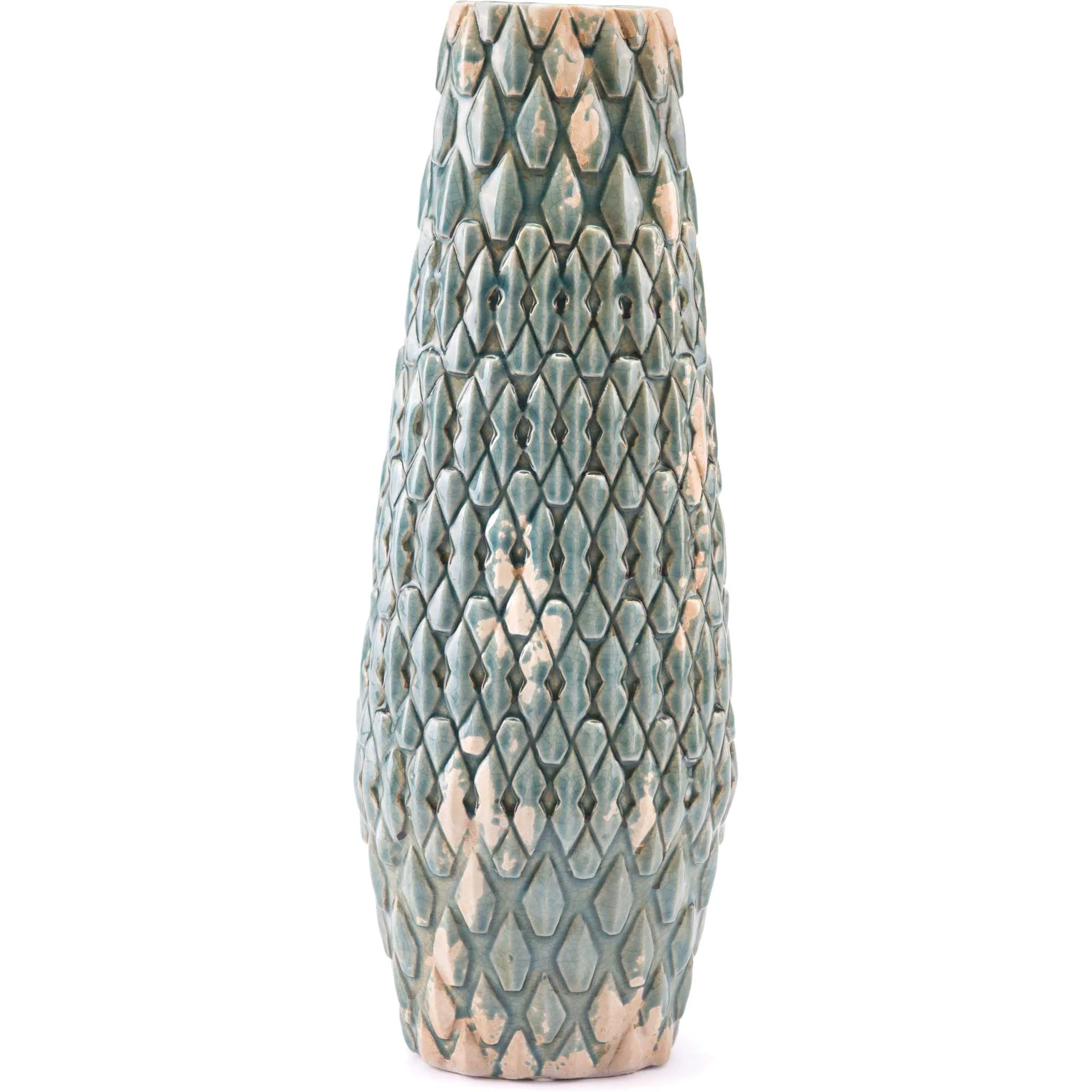 Seta Vase Distressed Blue - Image 3