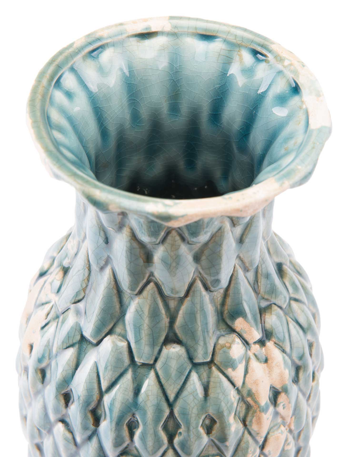 Seta Vase Distressed Blue - Image 5