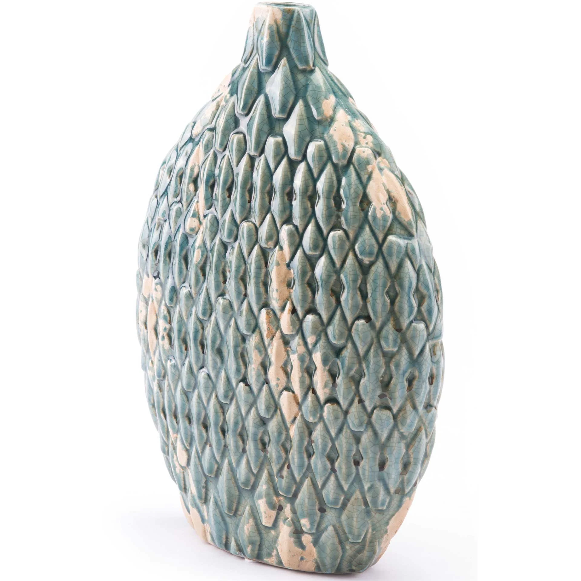 Seta Vase Distressed Blue - Image 7