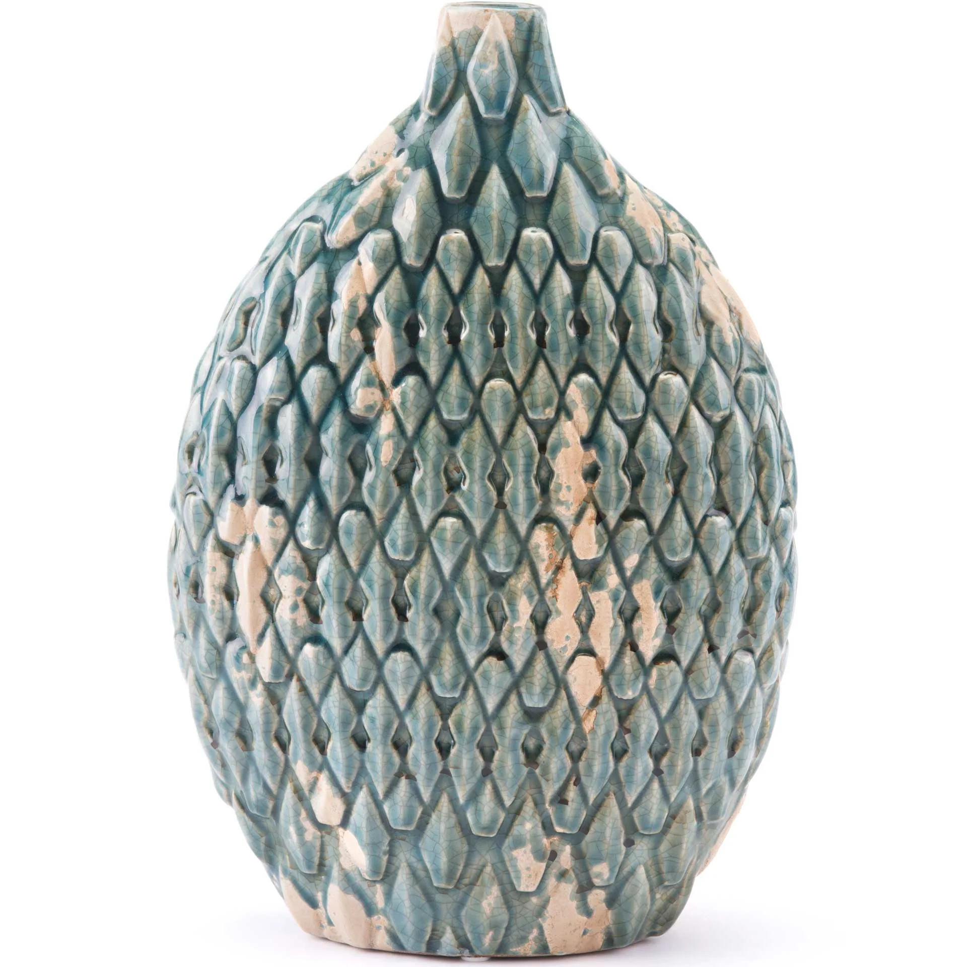 Seta Vase Distressed Blue - Image 8