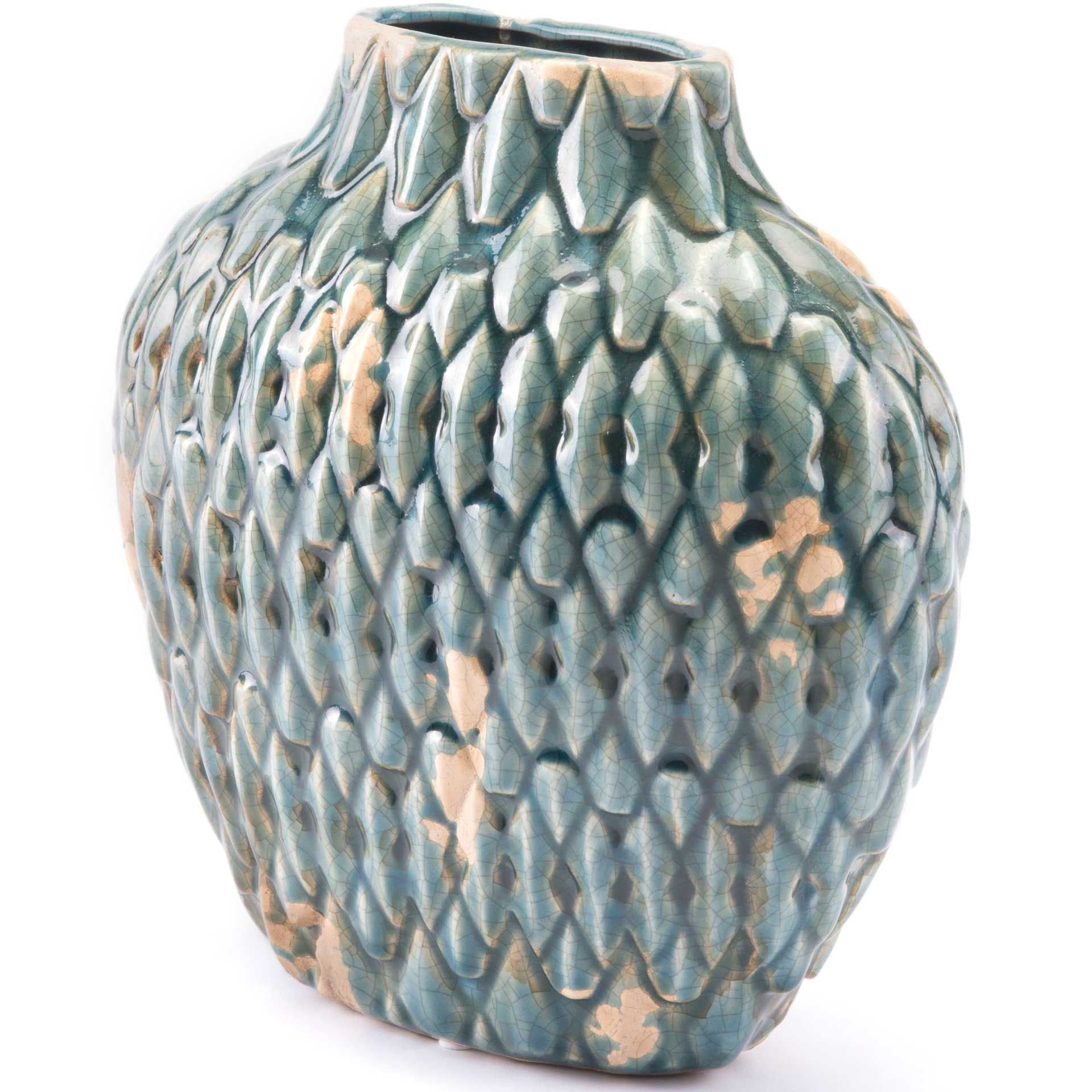 Seta Vase Distressed Blue - Image 9