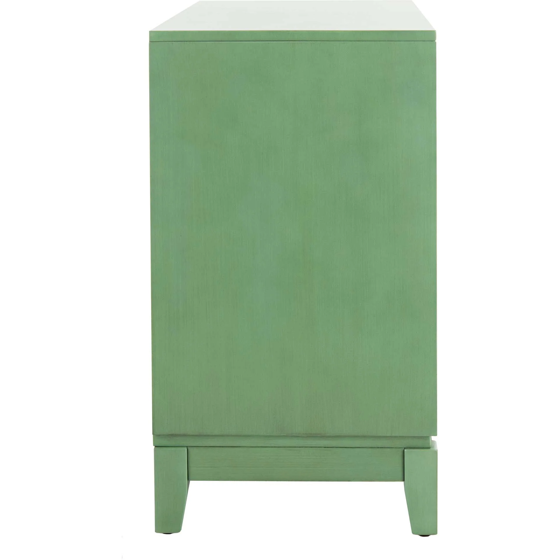 Shadi 2 Door Chest Turquoise/Mirror - Image 3