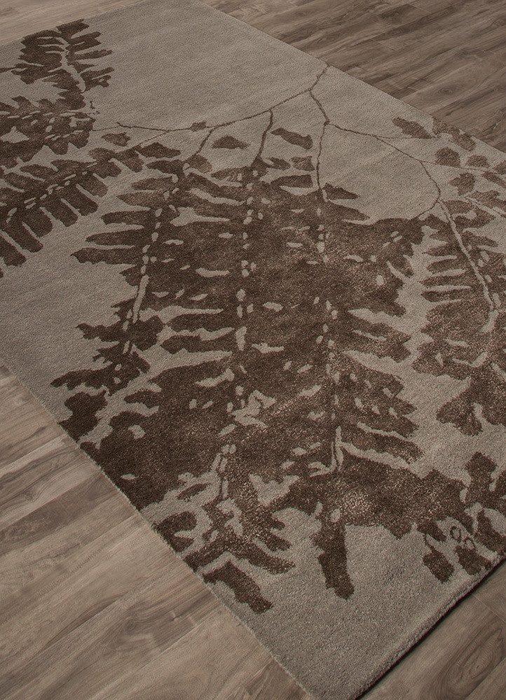 Shadow Umbra Abbey Gray/Teak Area Rug - Image 2