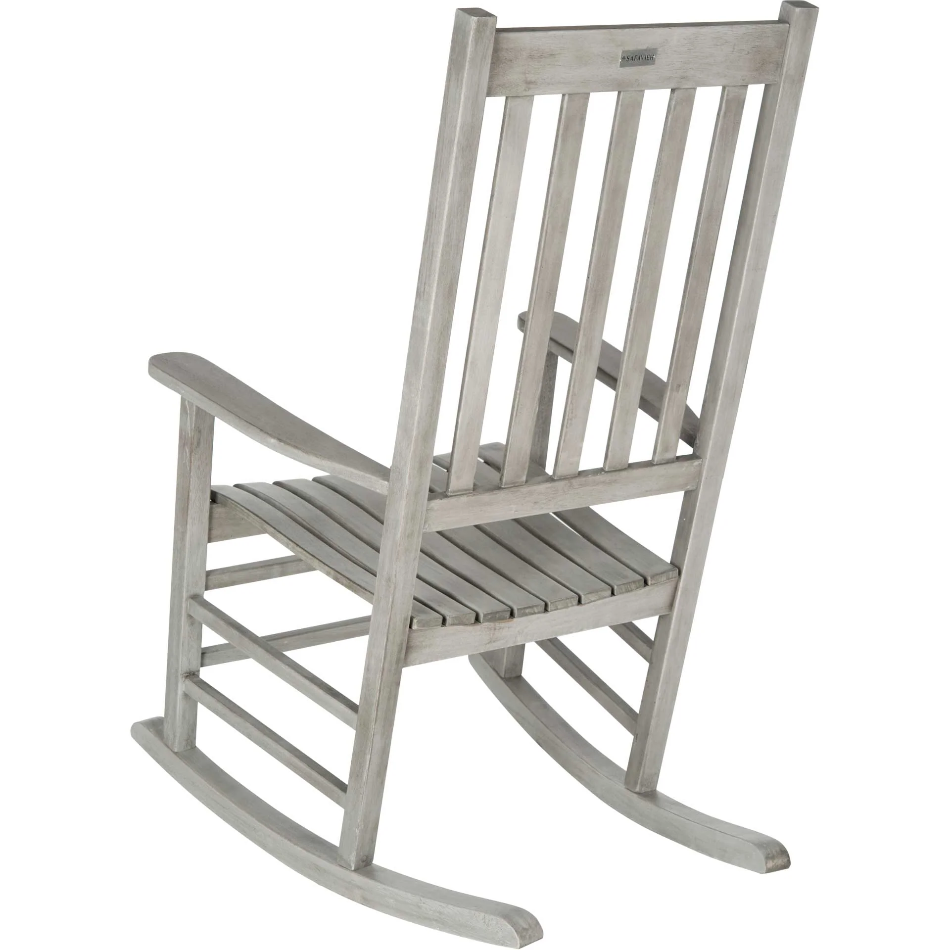 Shag Rocking Chair Gray Wash - Image 3