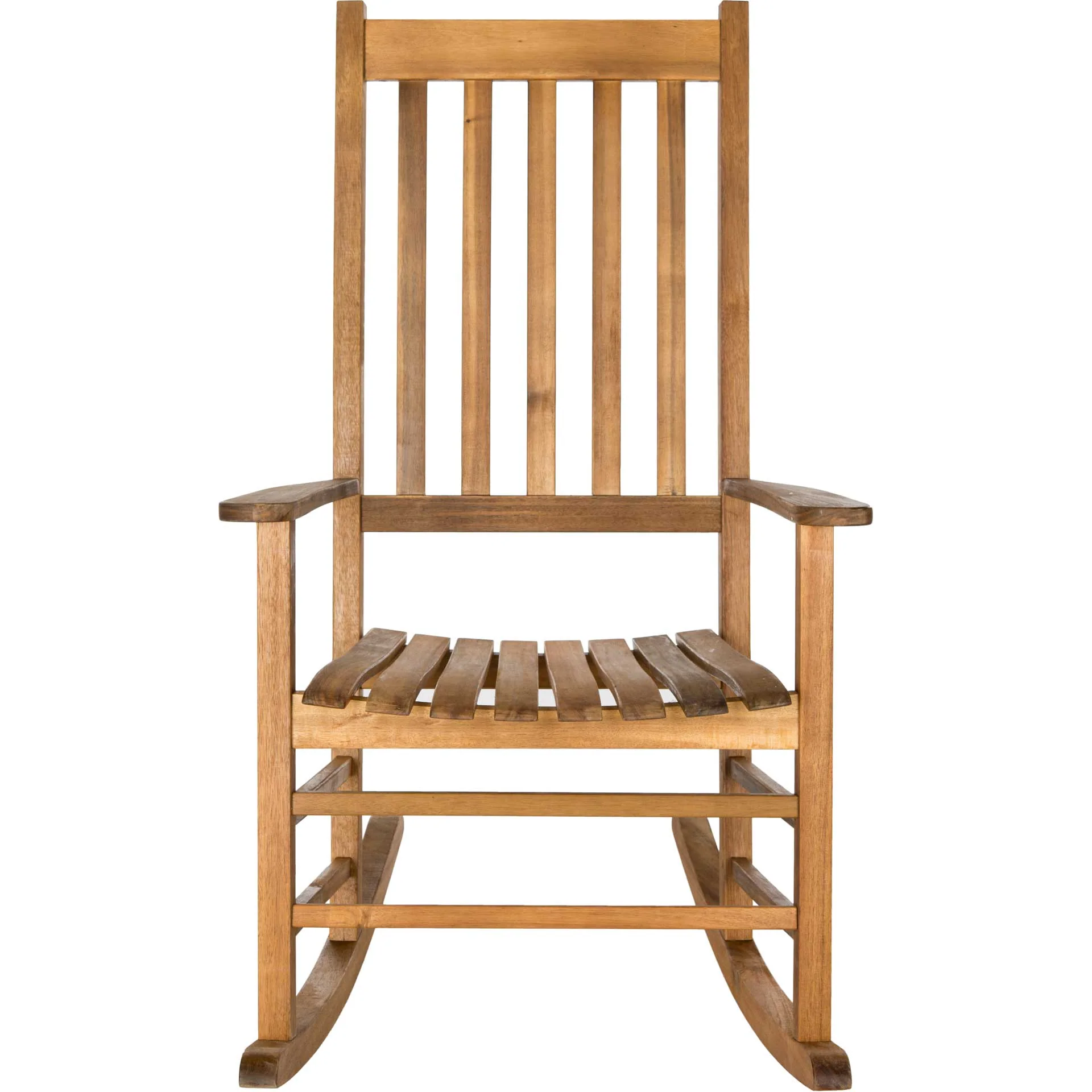 Shag Rocking Chair Teak - Image 2