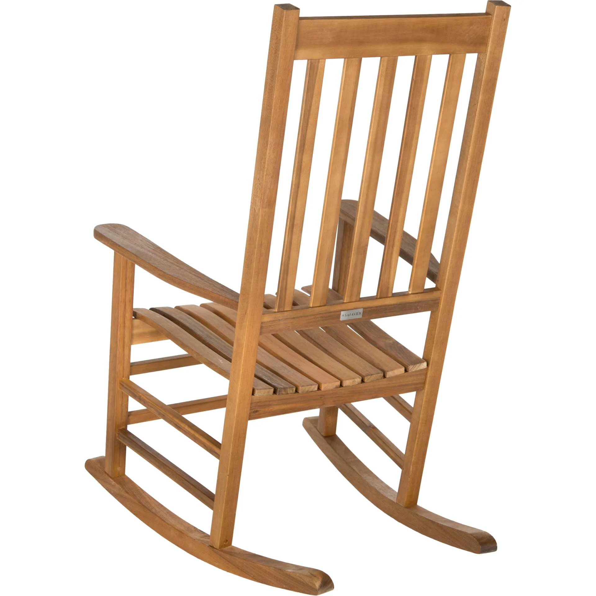 Shag Rocking Chair Teak - Image 3