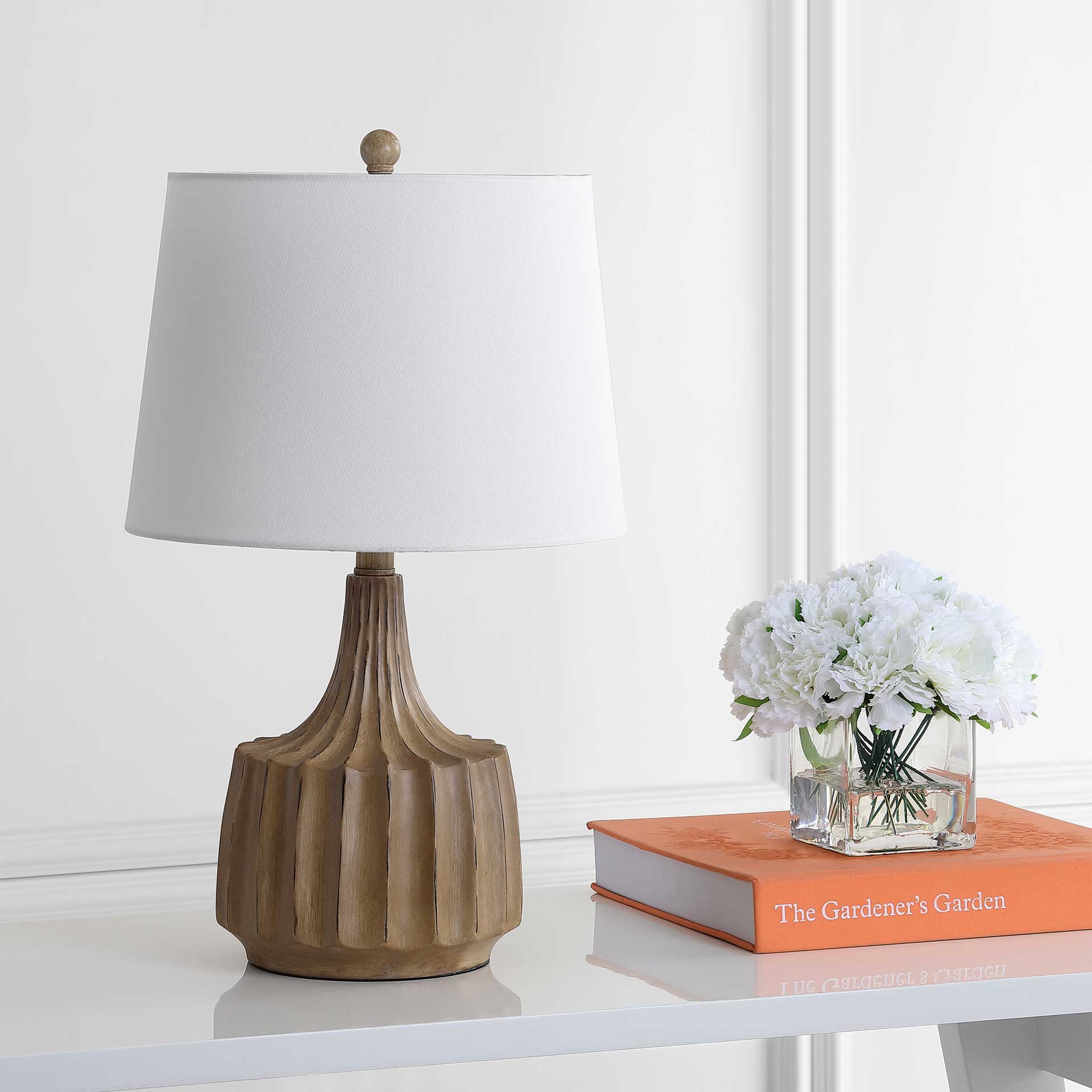 Shanara Table Lamp Wood Finish - Image 3