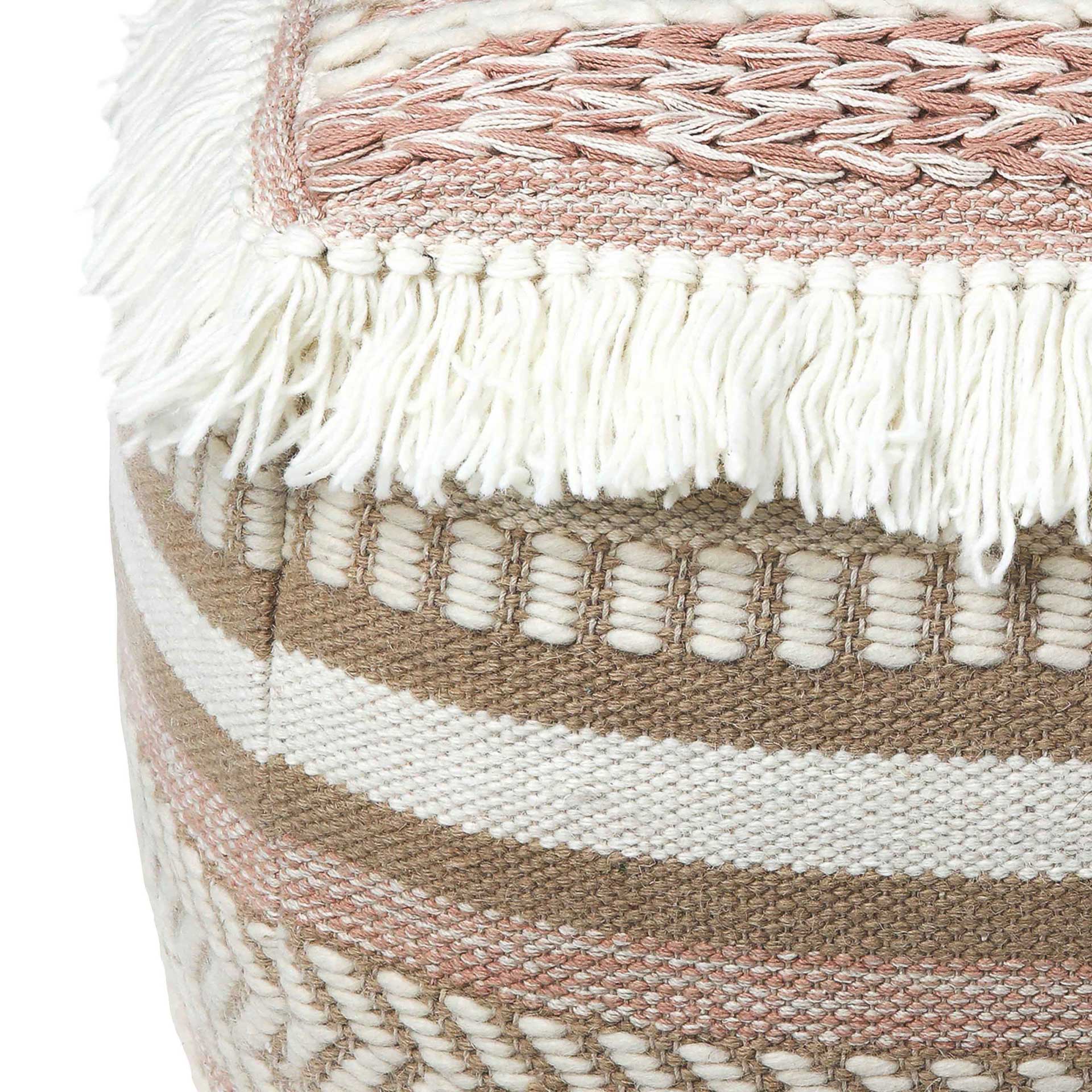 Shaniya Pouf Multi Colored - Image 3