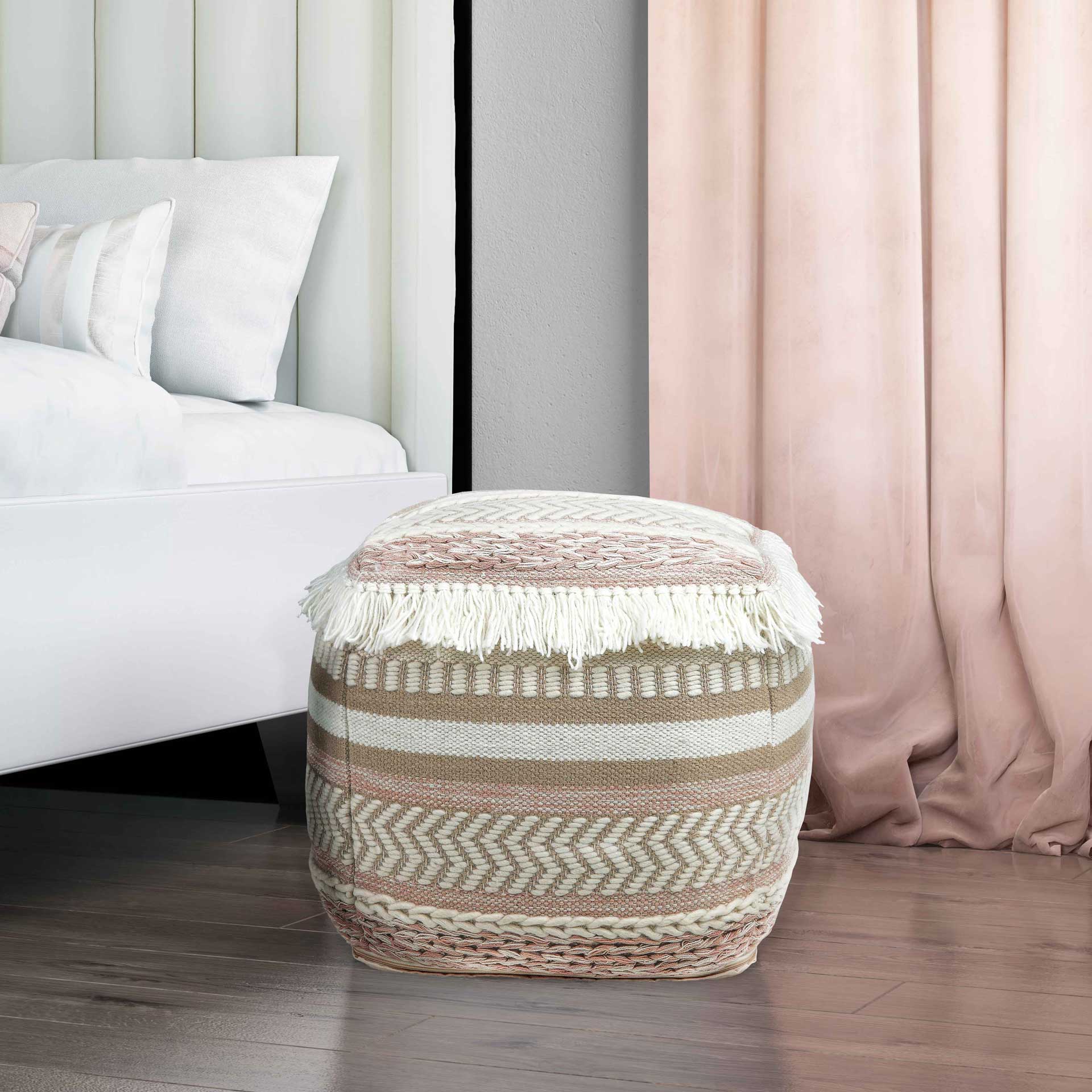 Shaniya Pouf Multi Colored - Image 5