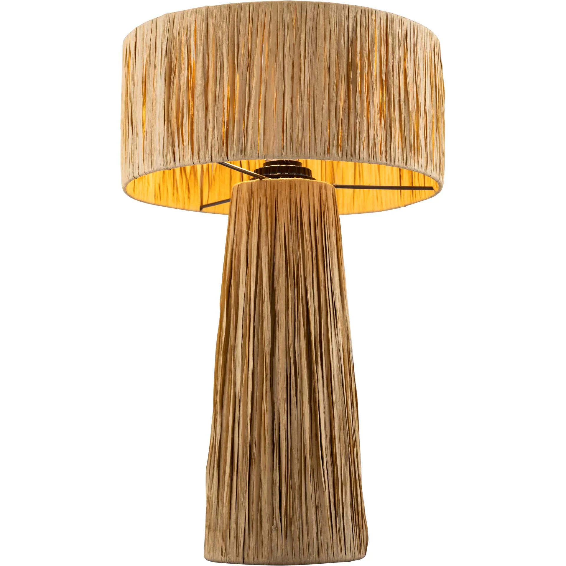 Shannon Rafia Table Lamp Natural - Image 4
