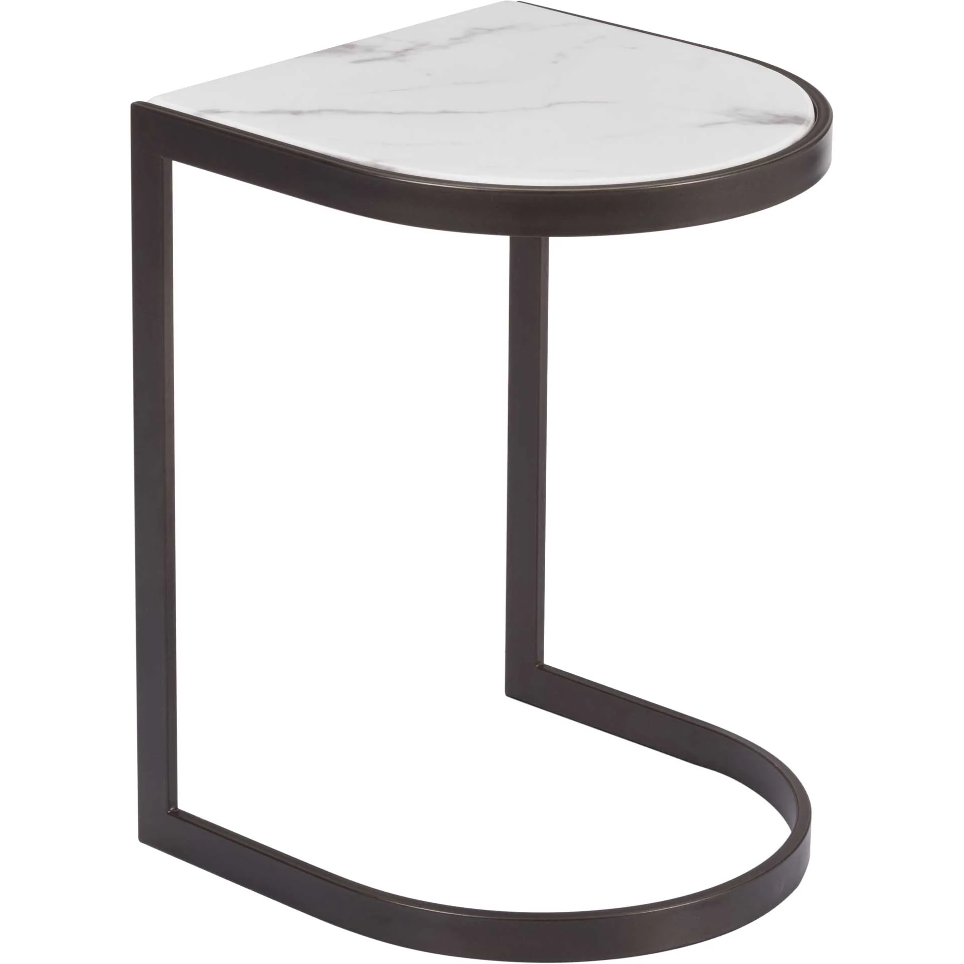 Shaw Nesting End Tables Black/Stone/Antique Brass - Image 6