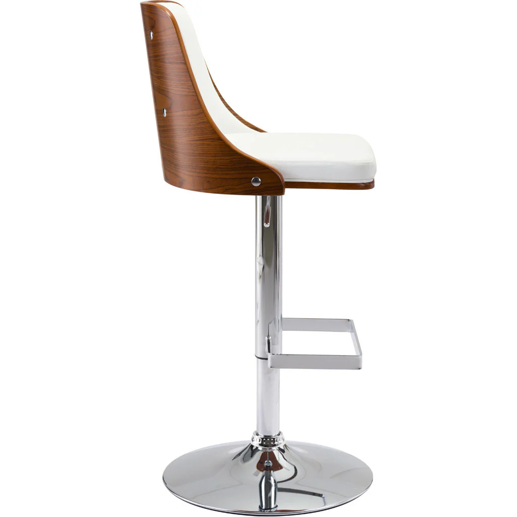 Shea Bar Chair White - Image 2