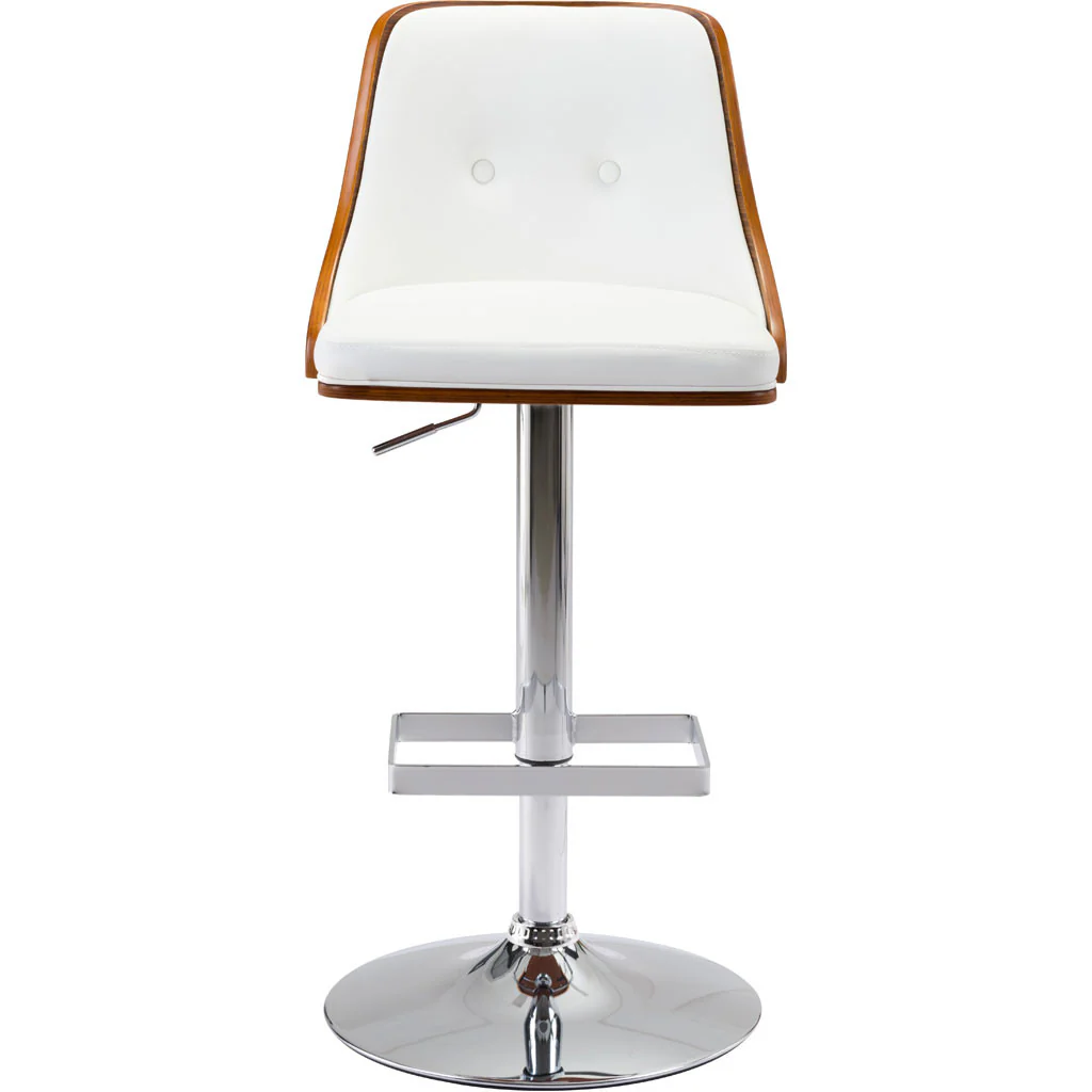 Shea Bar Chair White - Image 3