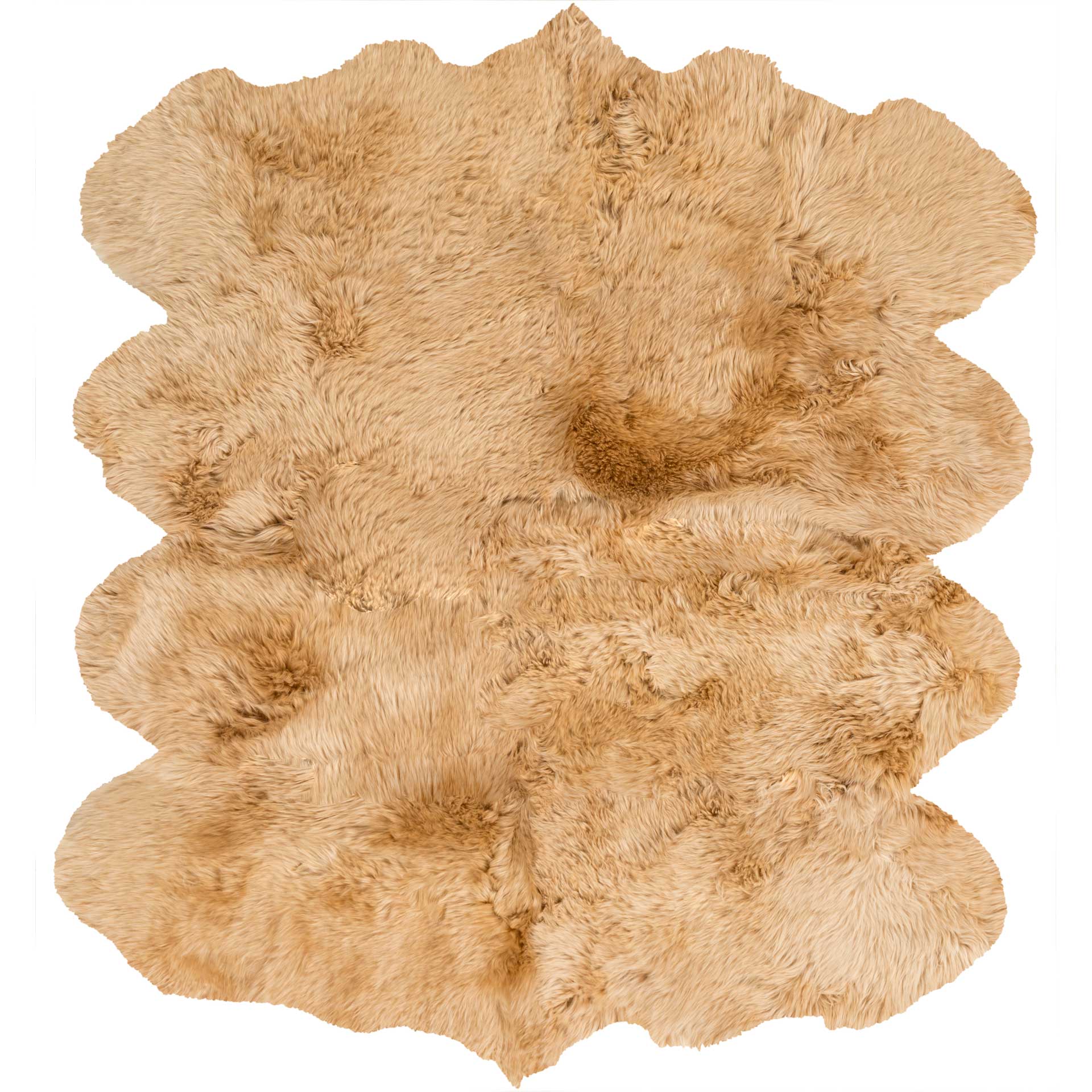Sheepskin Gold Area Rug - Image 2
