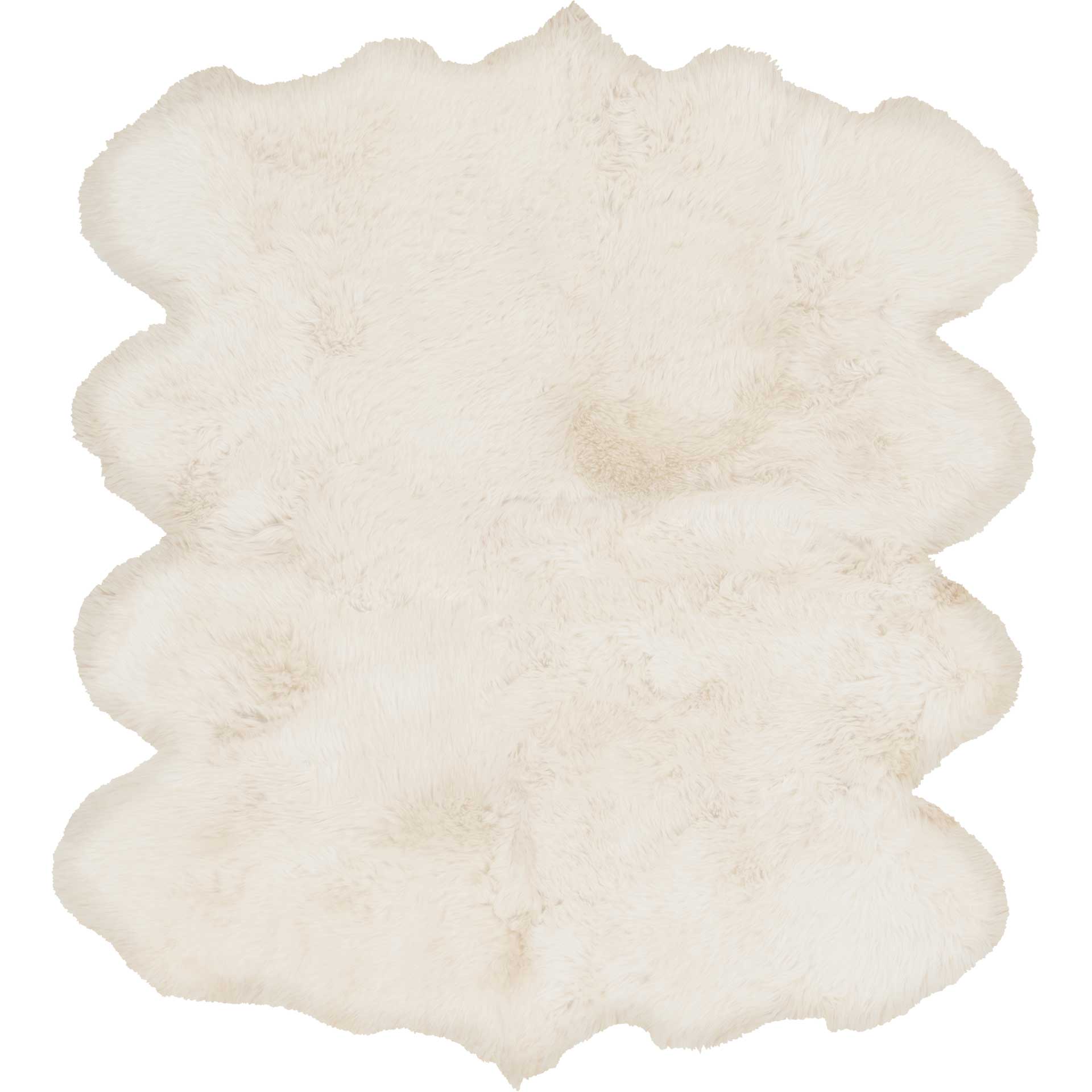 Sheepskin Ivory Area Rug - Image 2