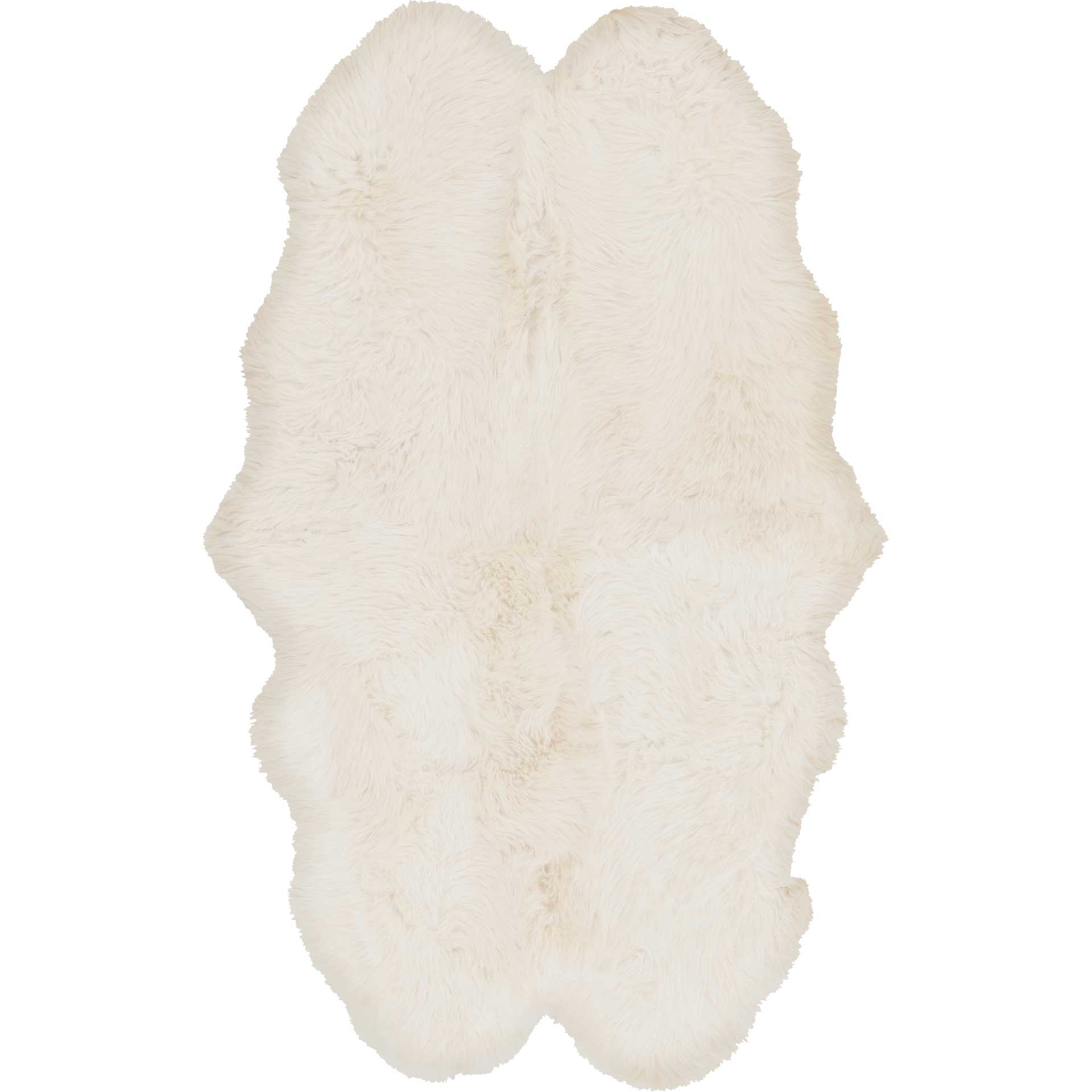 Sheepskin Ivory Area Rug - Image 3