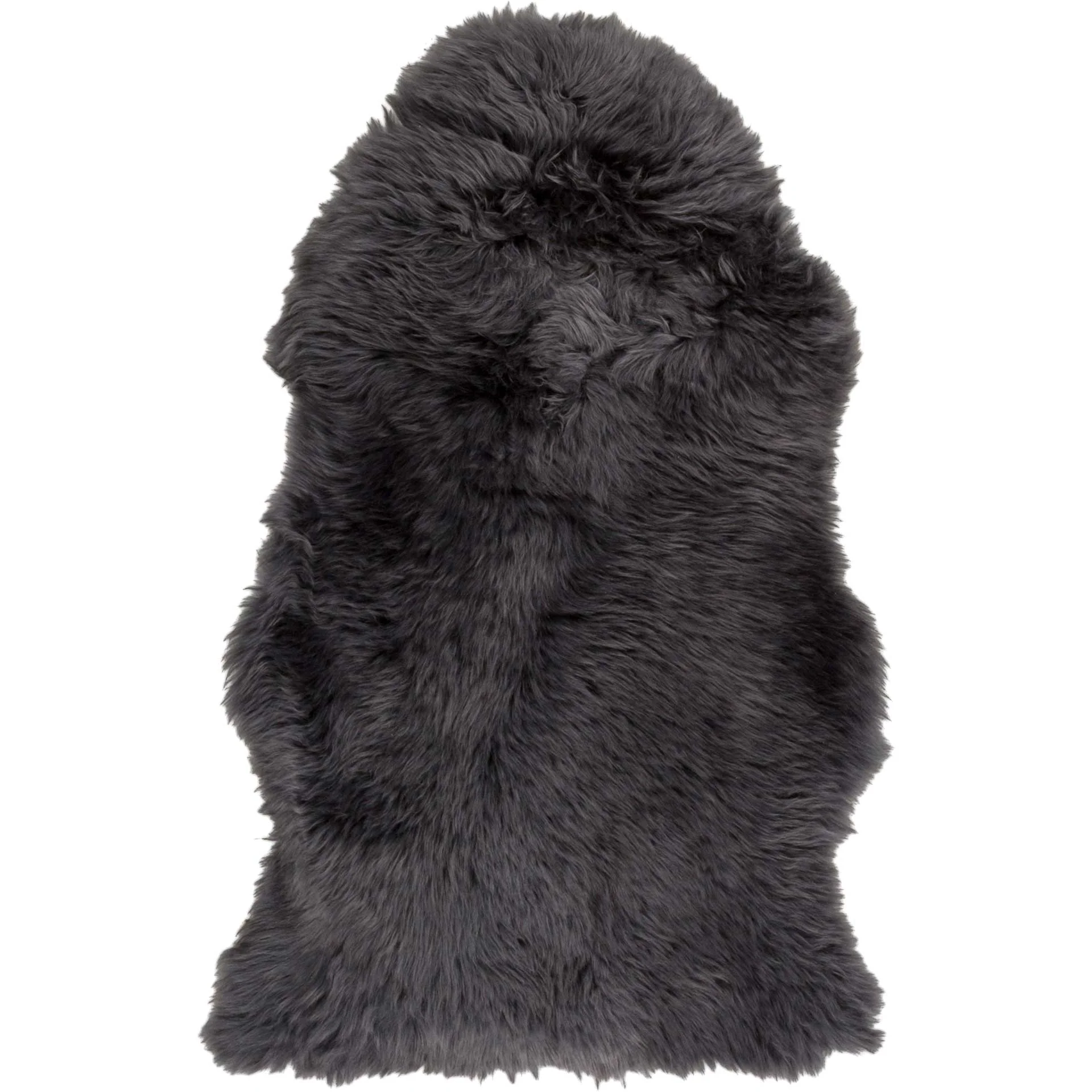 Sheepskin Light Gray Area Rug - Image 4