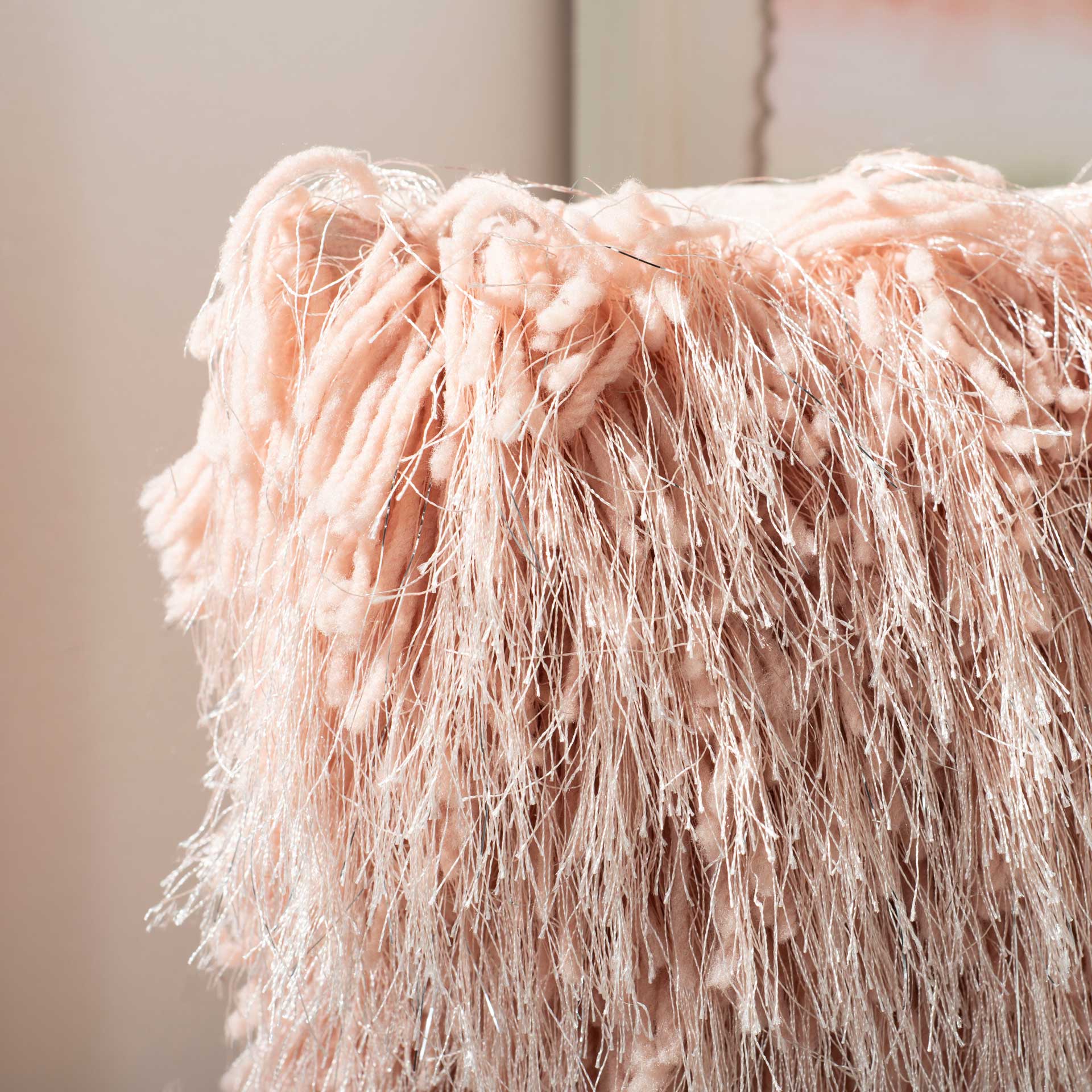 Sheer Modish Metallic Pillow Metallic Blush - Image 3