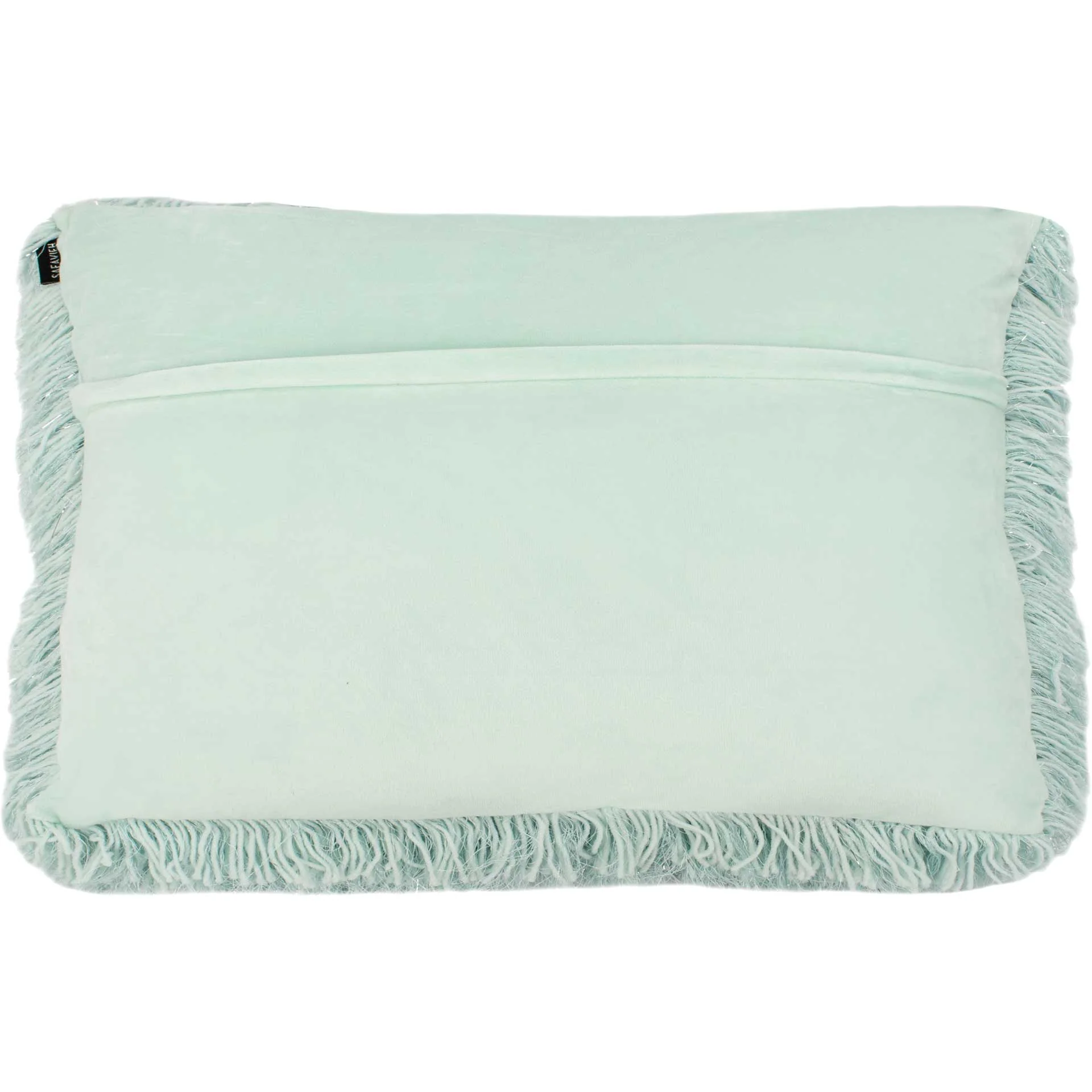 Sheer Modish Metallic Pillow Metallic Light Blue - Image 4