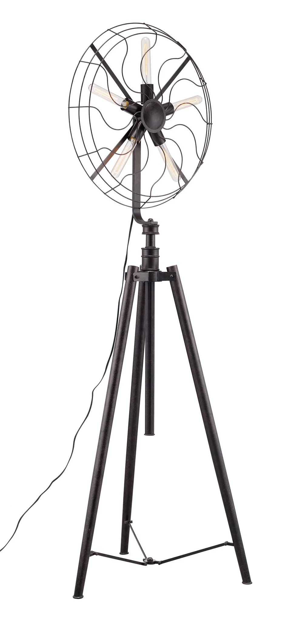 Shelby Floor Lamp Rust Black - Image 3