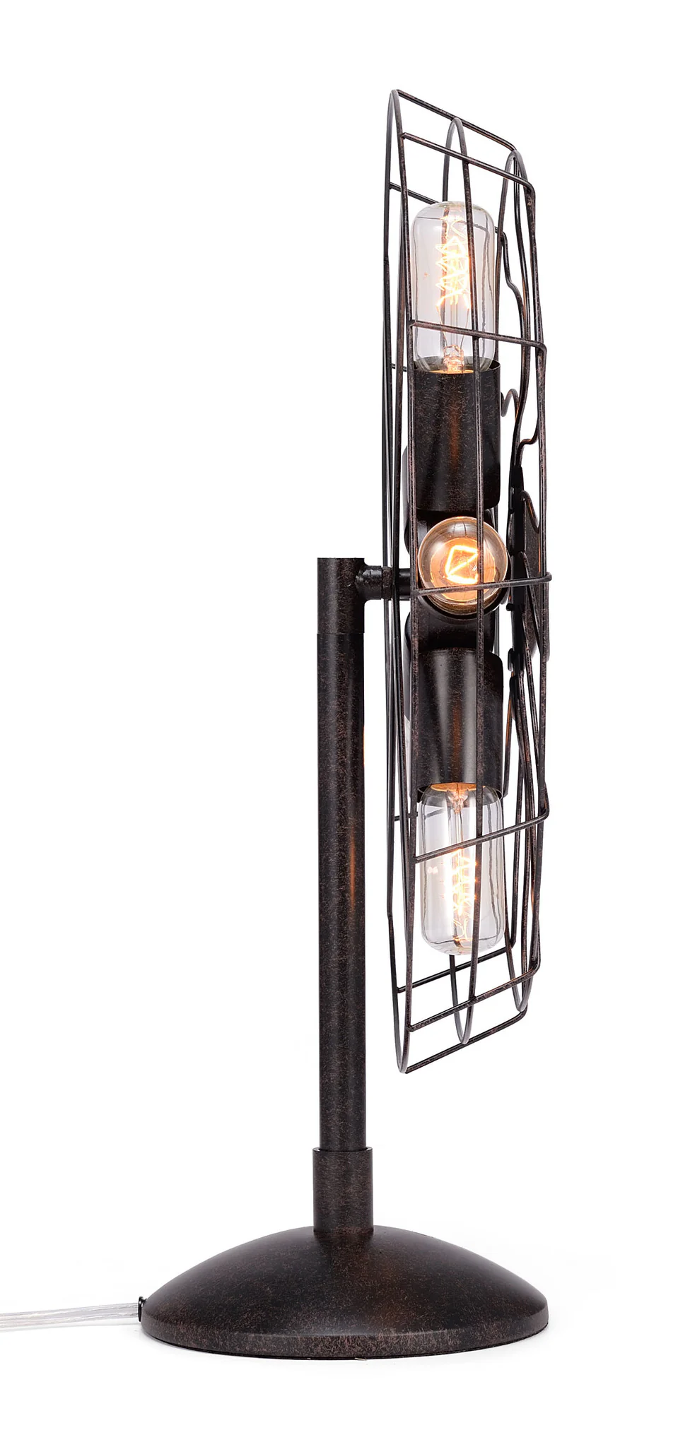 Shelby Table Lamp Rust Black - Image 2