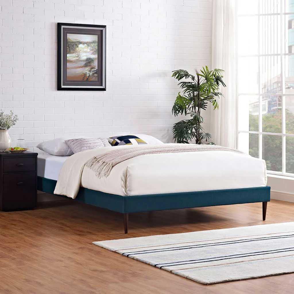 Shelton Fabric Bed Azure - Image 5