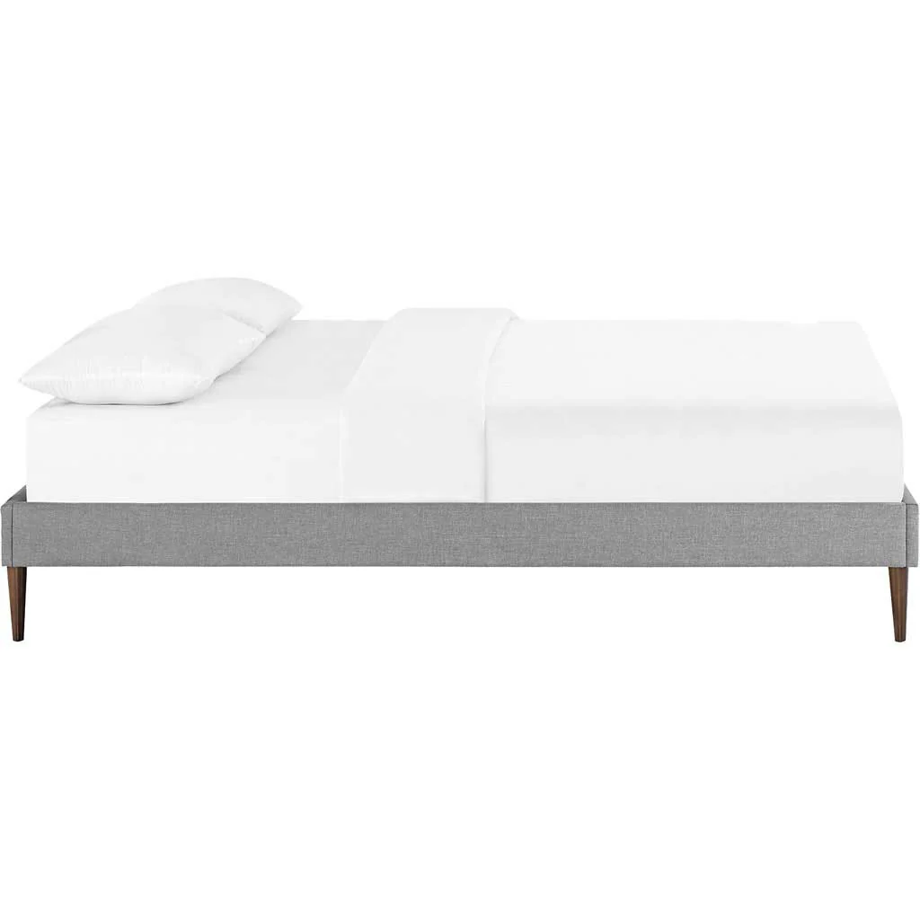 Shelton Fabric Bed Light Gray - Image 2