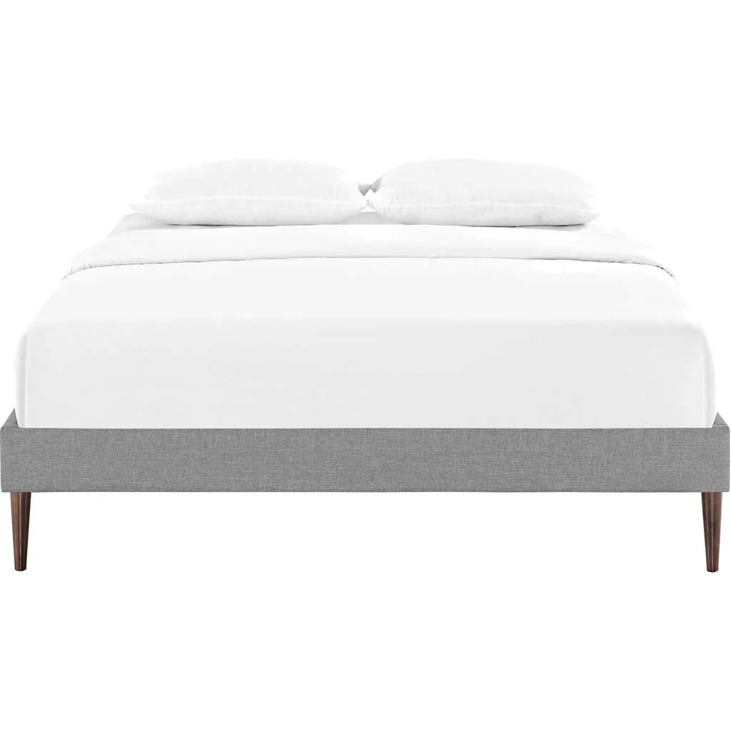 Shelton Fabric Bed Light Gray - Image 3