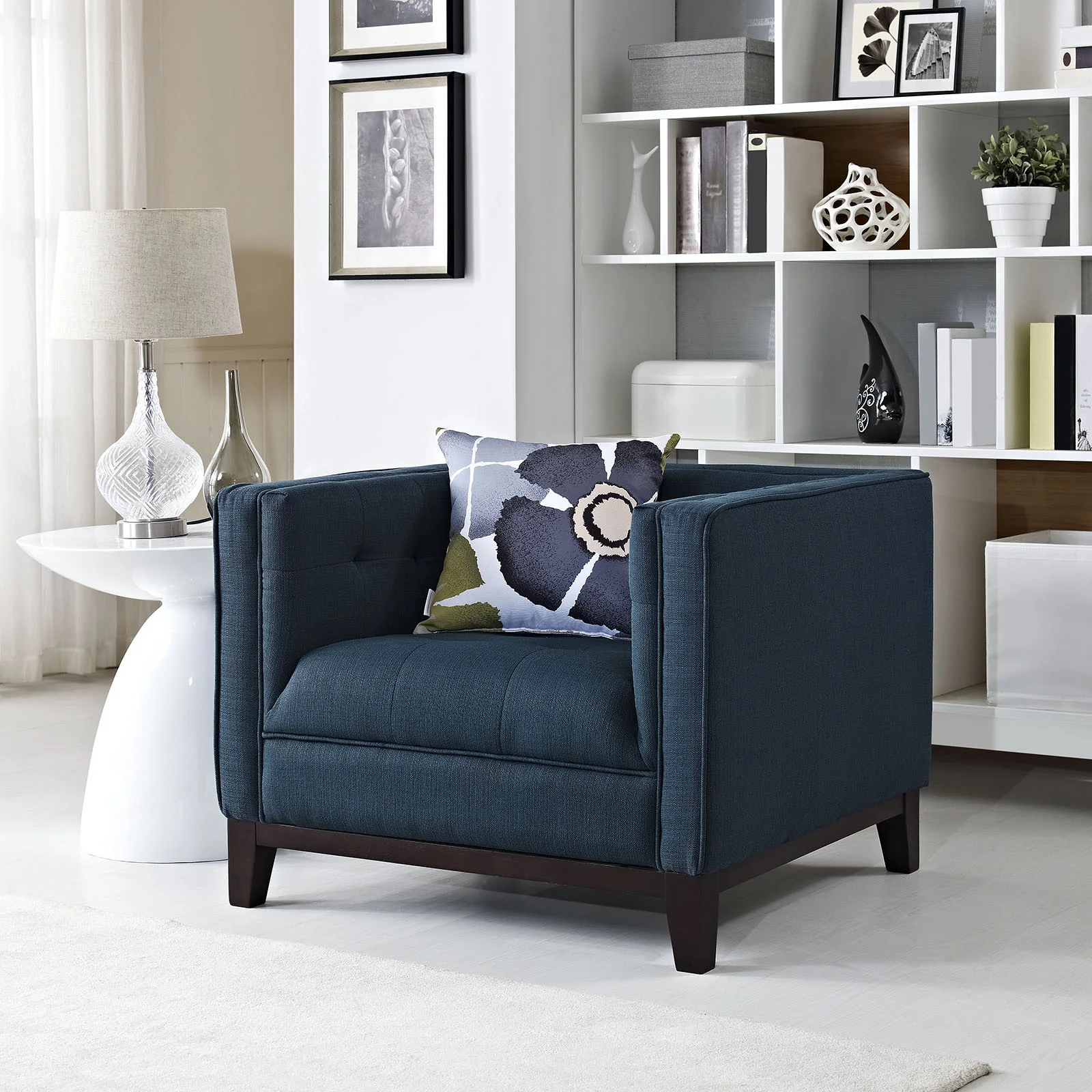 Sherwood Armchair Azure - Image 5