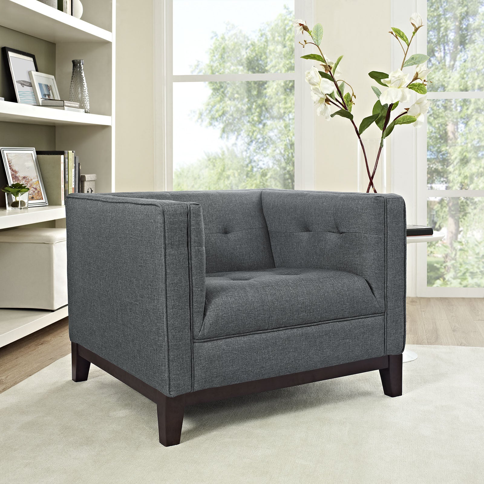 Sherwood Armchair Gray - Image 5