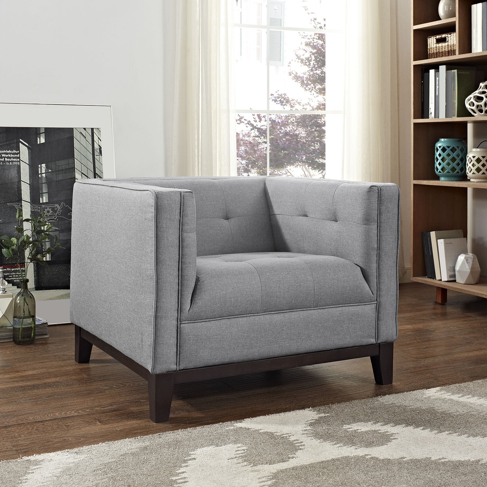 Sherwood Armchair Light Gray - Image 5