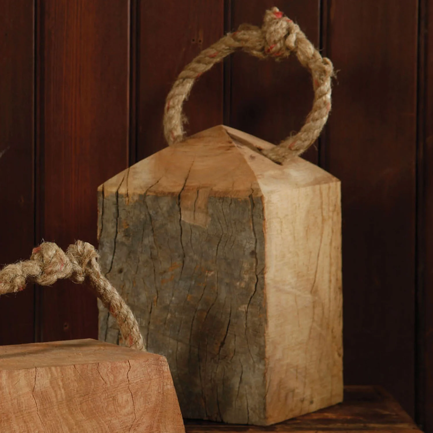 Shore Square Wood Weight - Image 2